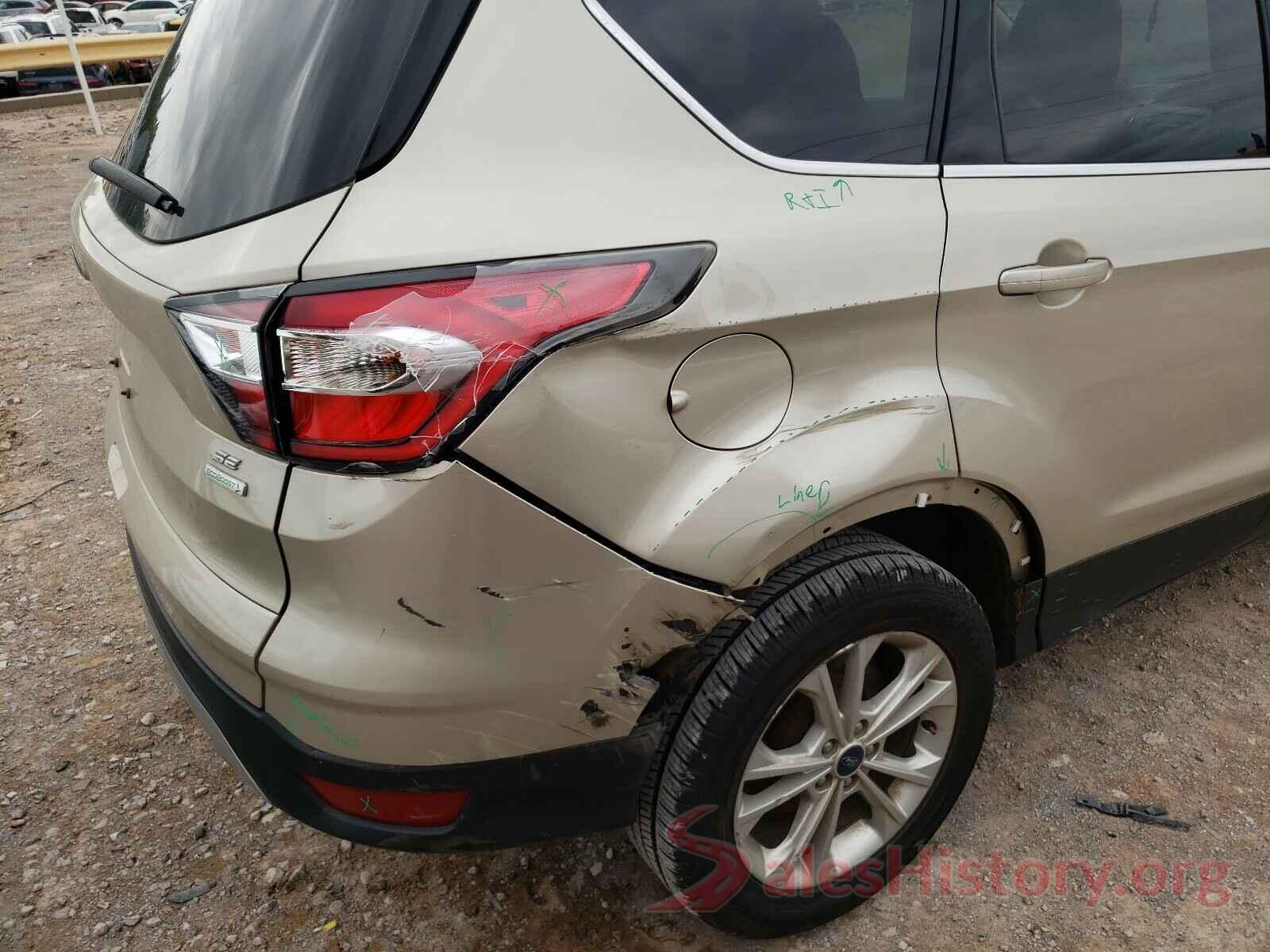 1FMCU0GD3HUA40907 2017 FORD ESCAPE