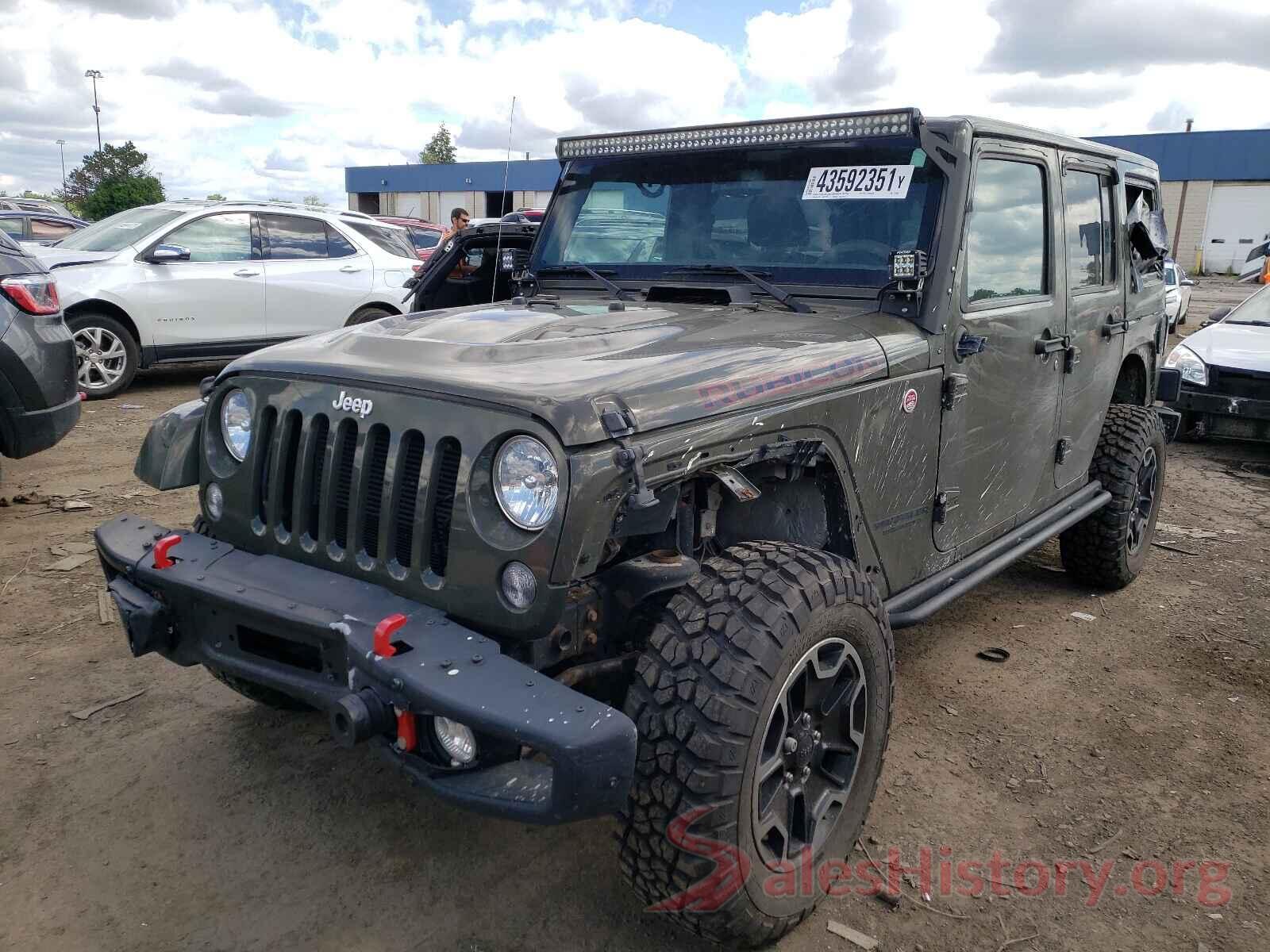 1C4BJWFGXGL129868 2016 JEEP WRANGLER