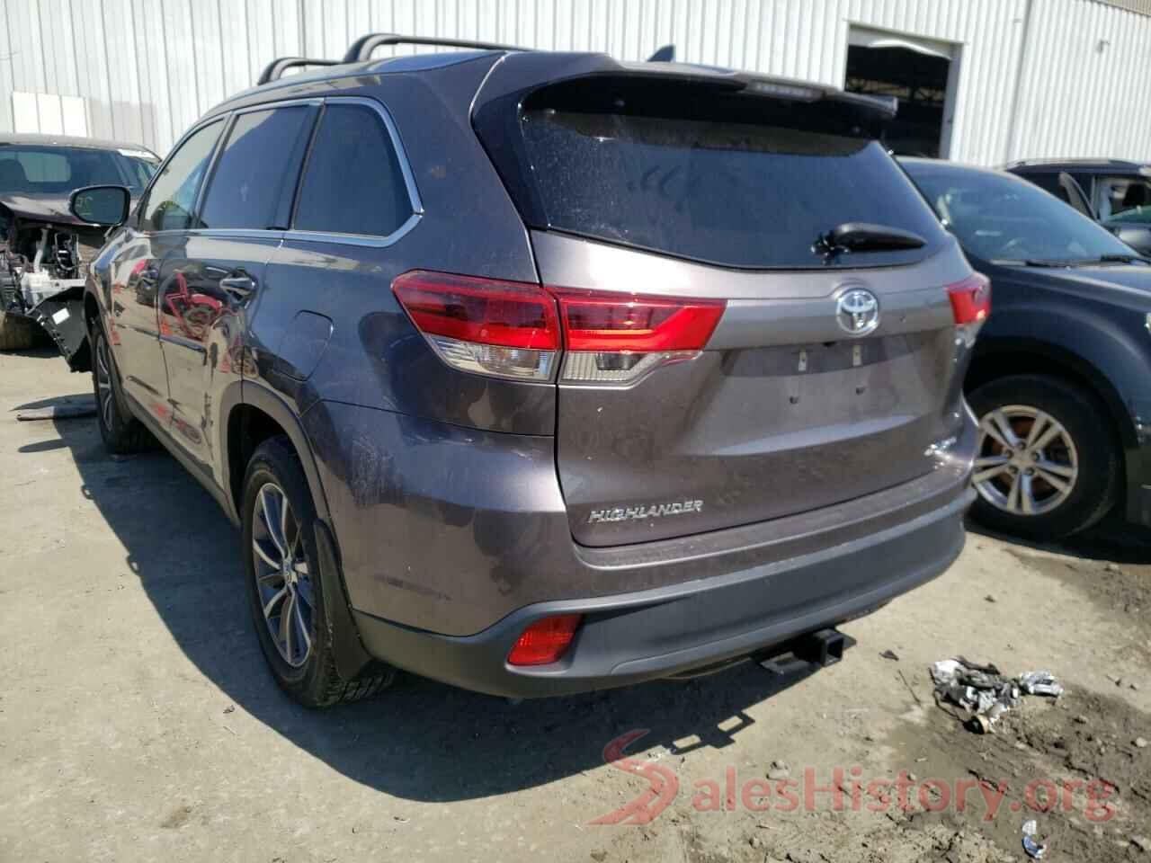 5TDJZRFH0KS581964 2019 TOYOTA HIGHLANDER