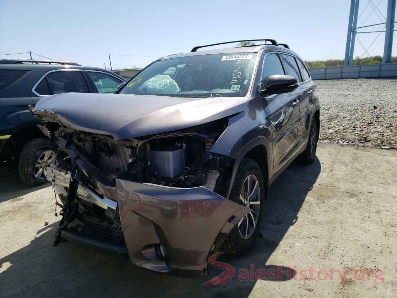 5TDJZRFH0KS581964 2019 TOYOTA HIGHLANDER