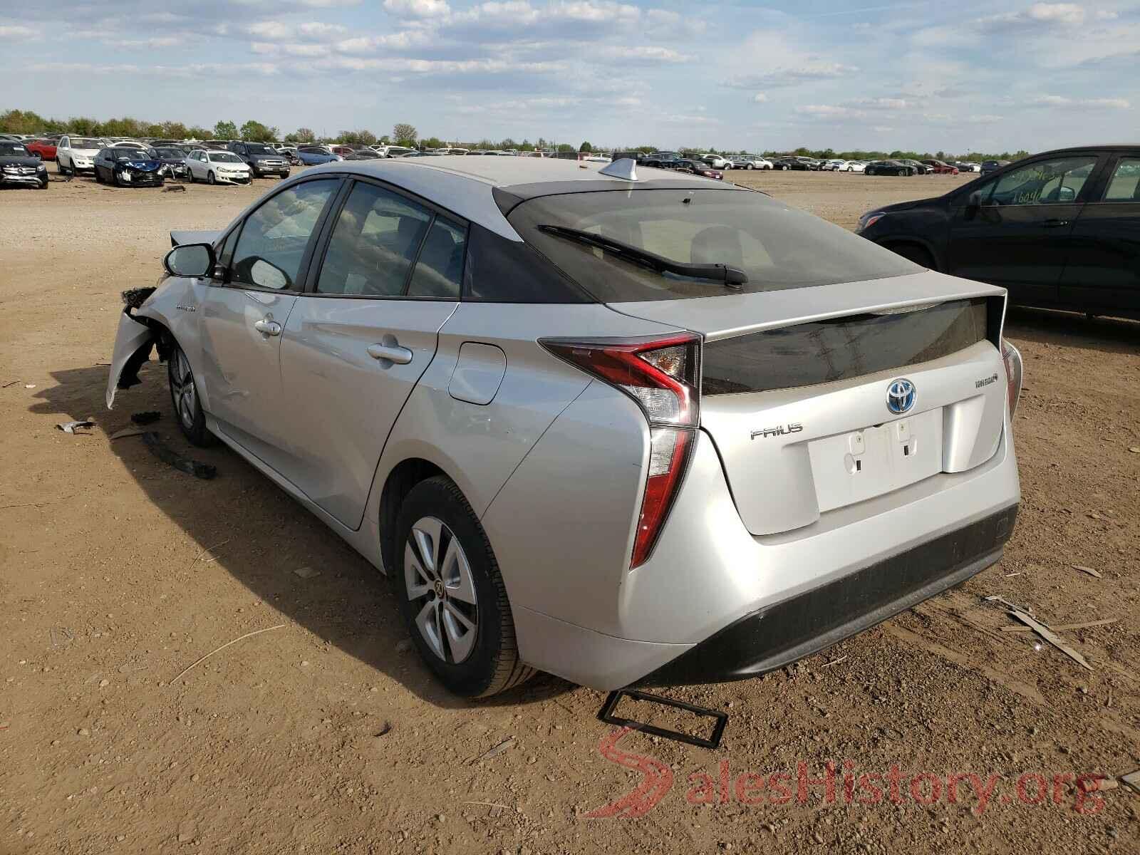 JTDKARFU8G3019473 2016 TOYOTA PRIUS