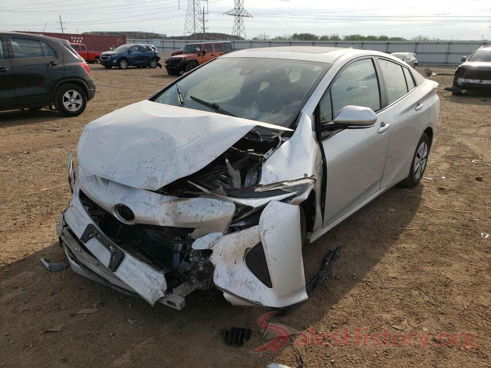 JTDKARFU8G3019473 2016 TOYOTA PRIUS