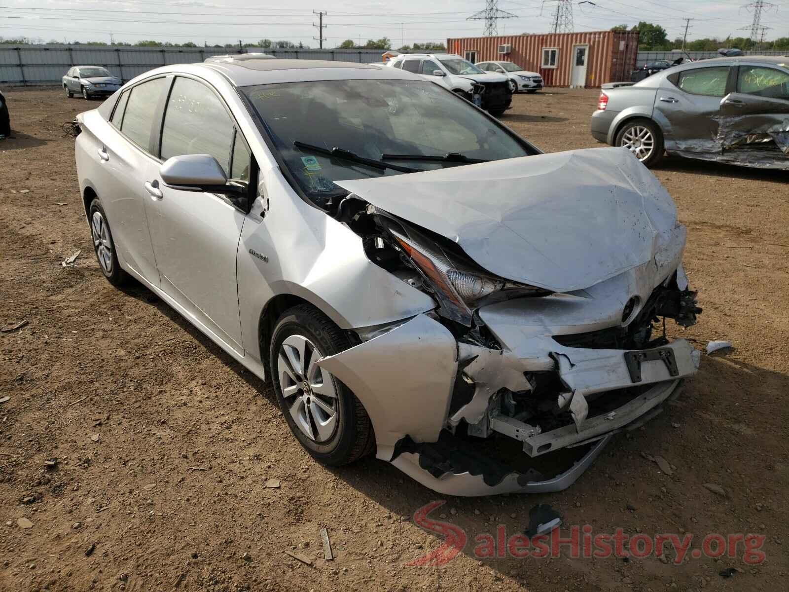 JTDKARFU8G3019473 2016 TOYOTA PRIUS