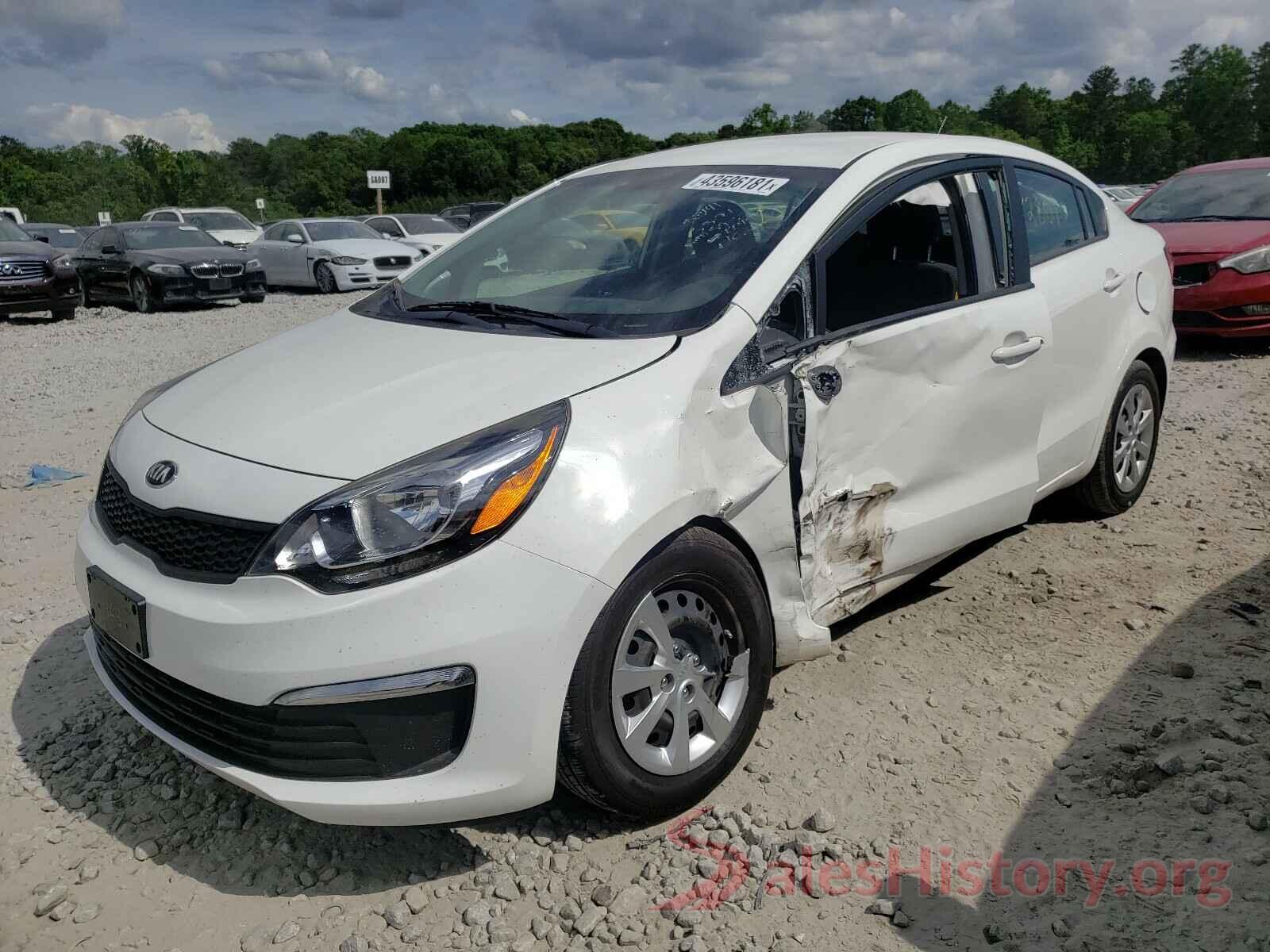 KNADM4A38H6025952 2017 KIA RIO