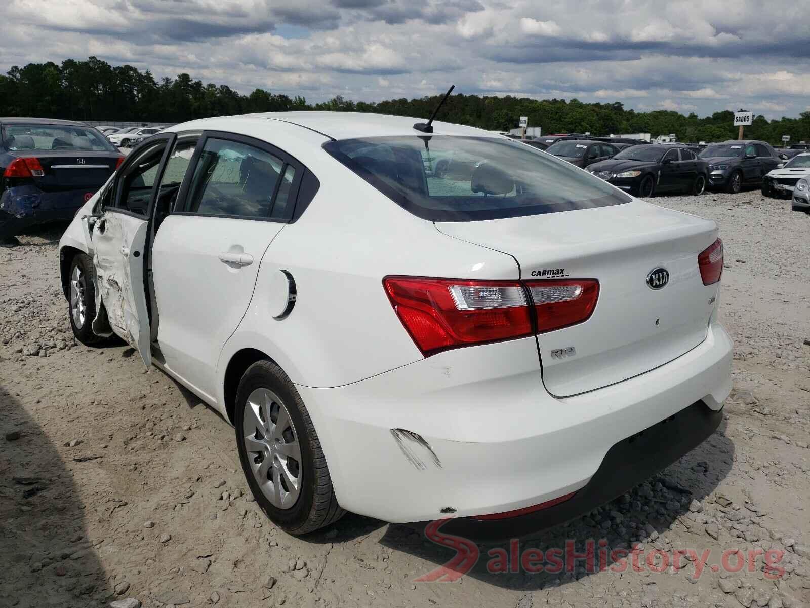 KNADM4A38H6025952 2017 KIA RIO