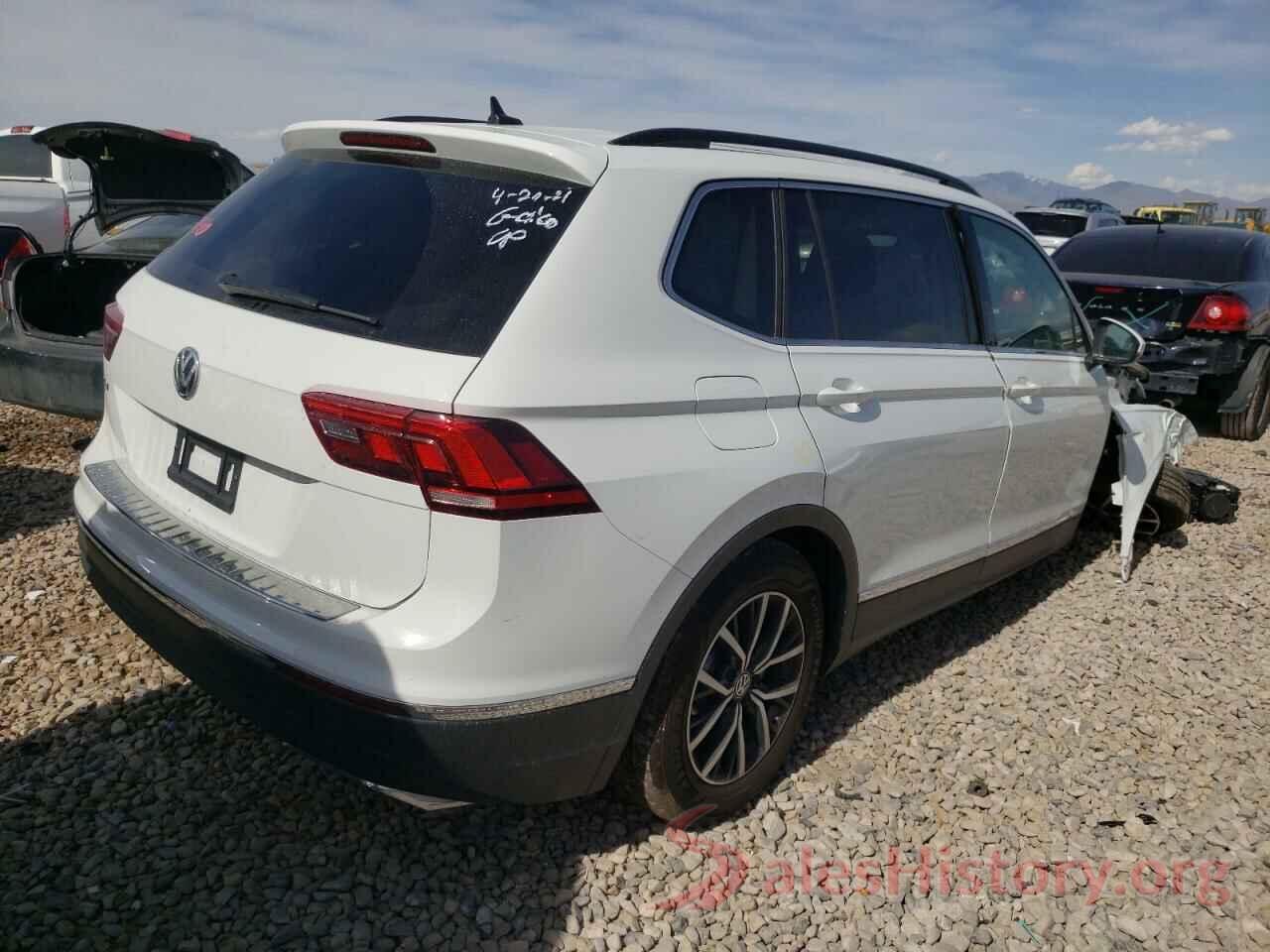 3VV3B7AX4LM115957 2020 VOLKSWAGEN TIGUAN