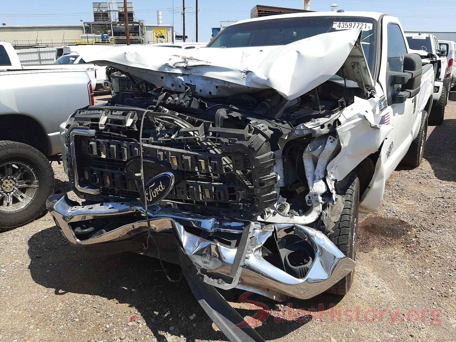 1FTBF2AT6GEC61187 2016 FORD F250