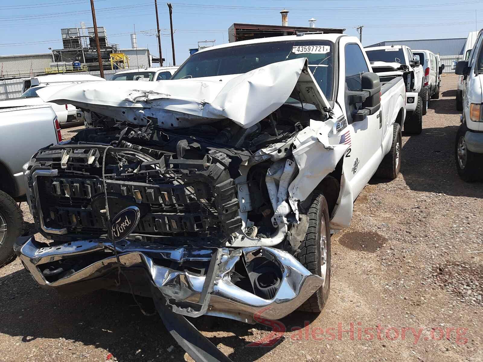 1FTBF2AT6GEC61187 2016 FORD F250