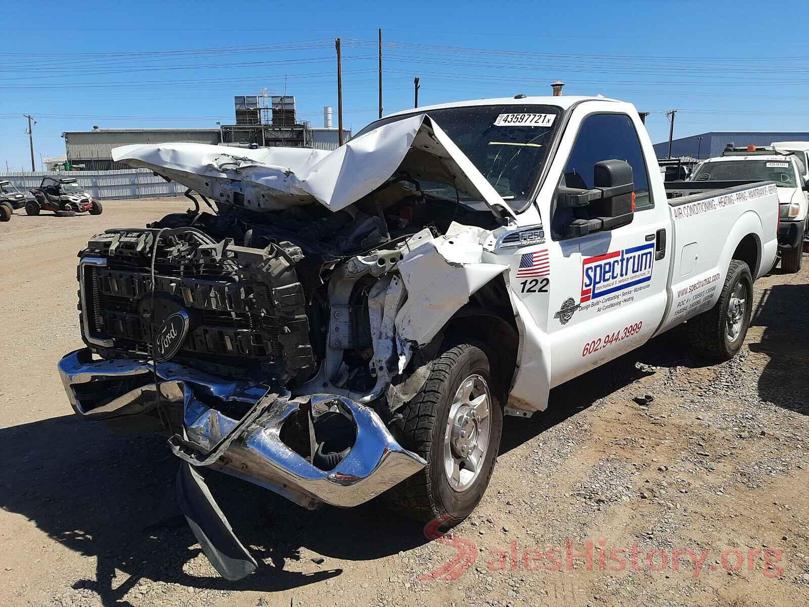 1FTBF2AT6GEC61187 2016 FORD F250