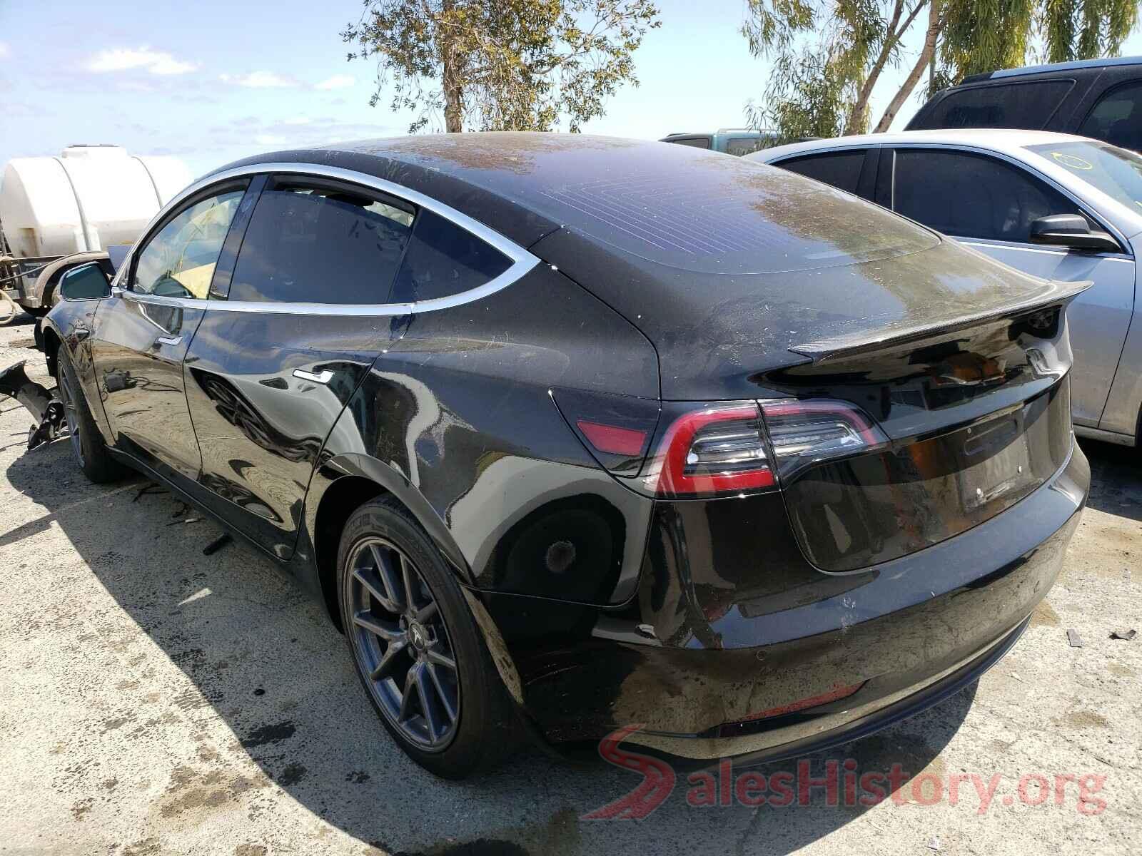 5YJ3E1EAXJF016182 2018 TESLA MODEL 3