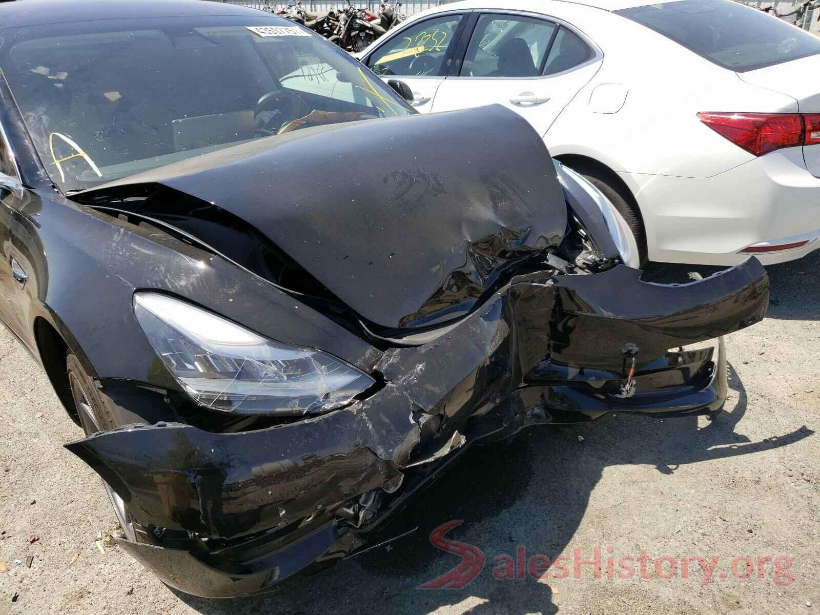 5YJ3E1EAXJF016182 2018 TESLA MODEL 3