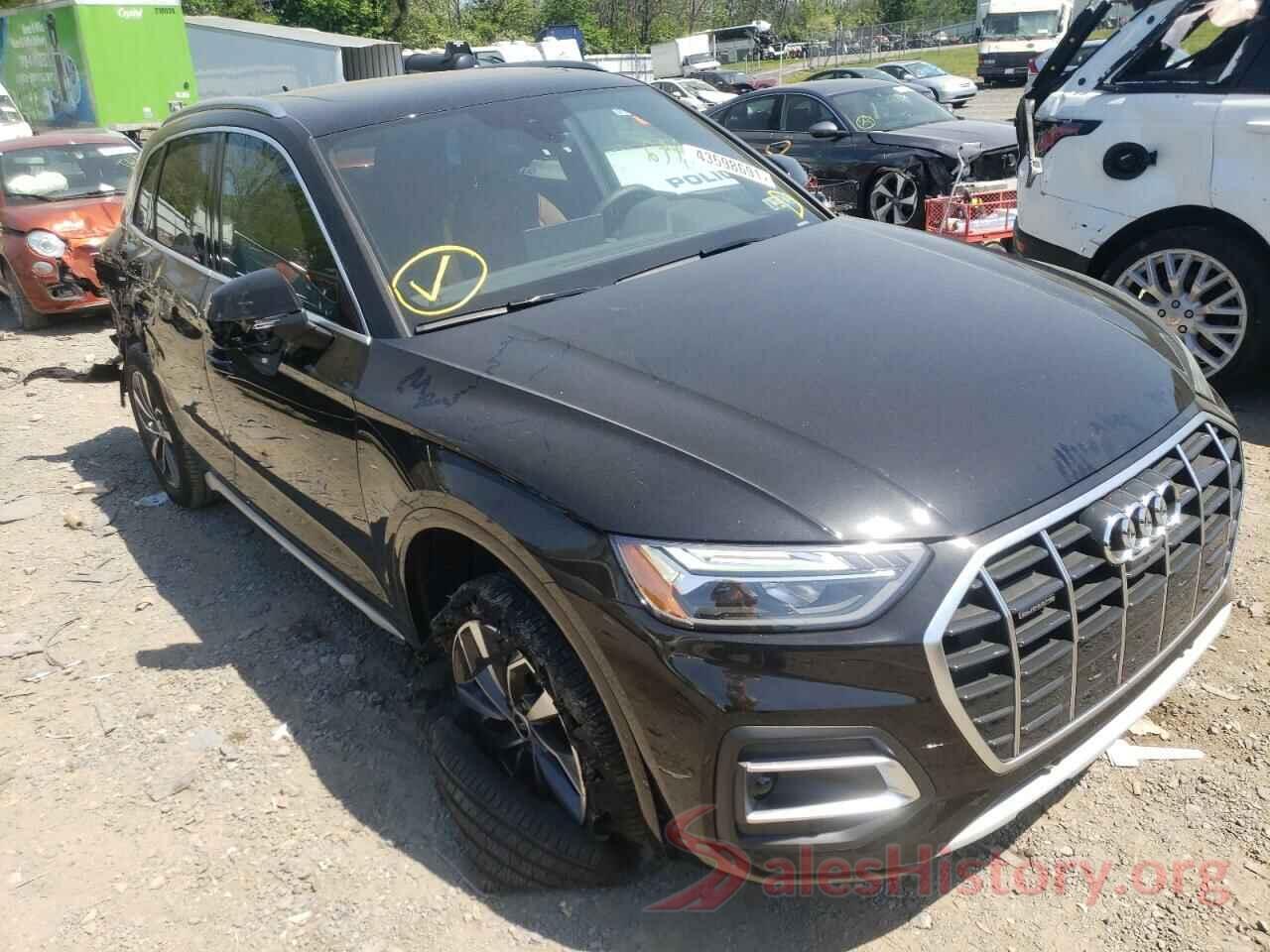 WA1BAAFYXM2053558 2021 AUDI Q5