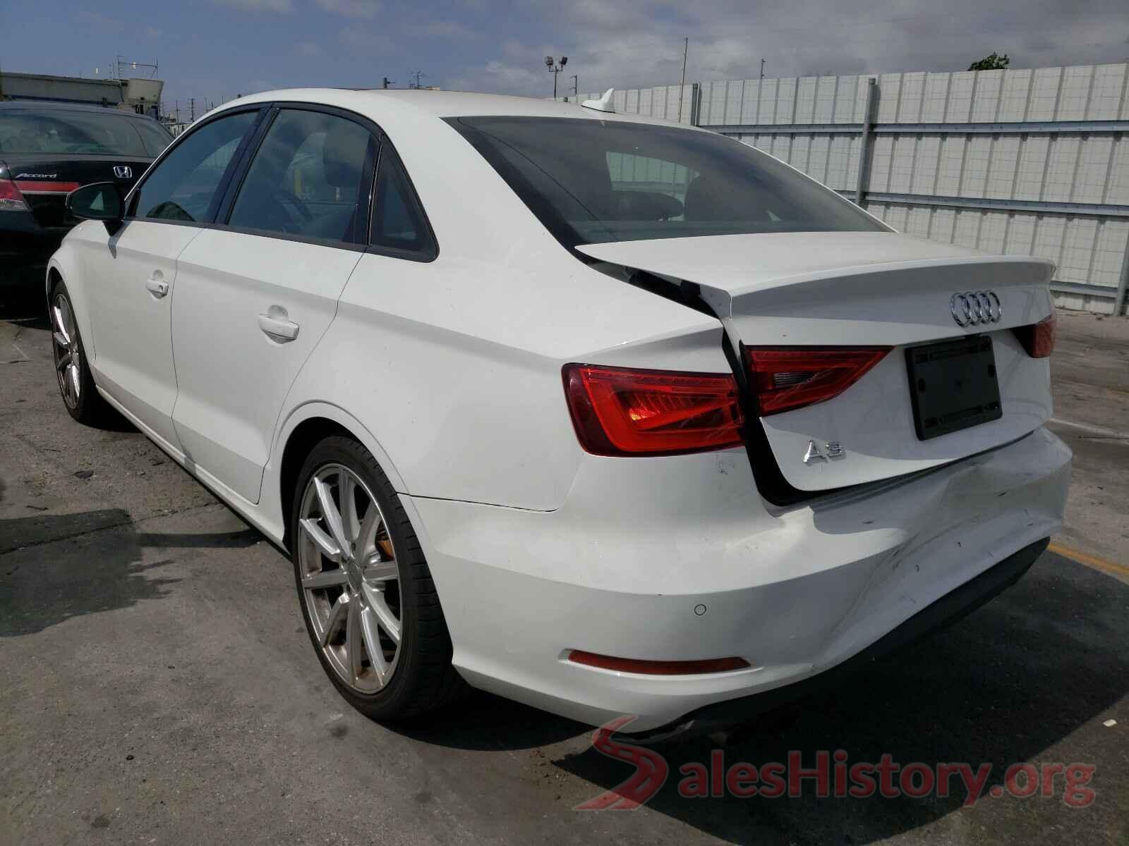 WAUA7GFF2G1039937 2016 AUDI A3