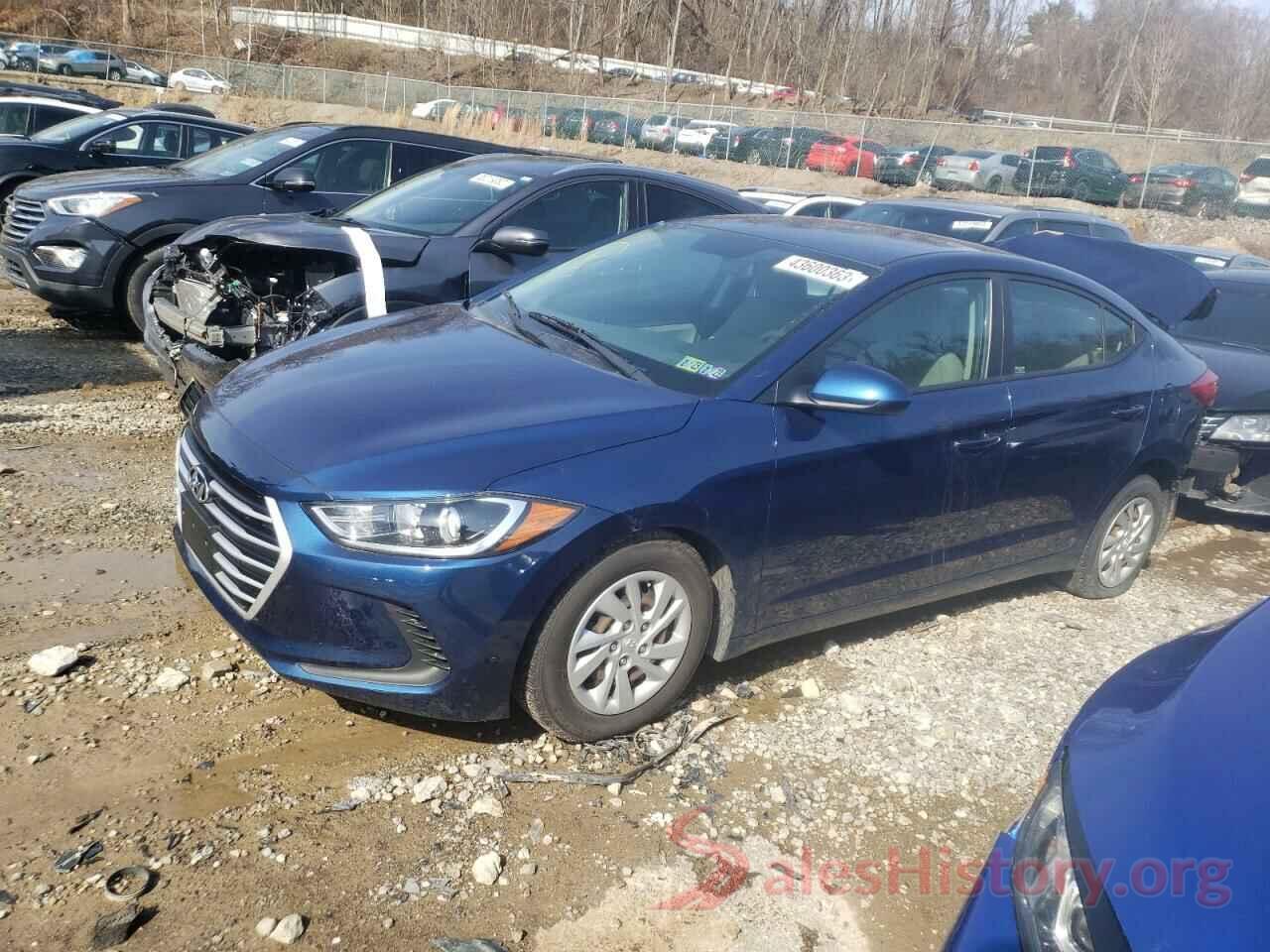 5NPD74LF5JH375214 2018 HYUNDAI ELANTRA