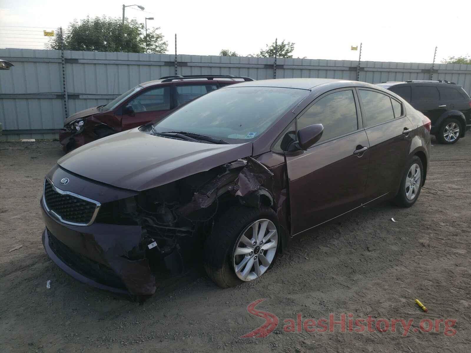 3KPFK4A71HE035074 2017 KIA FORTE