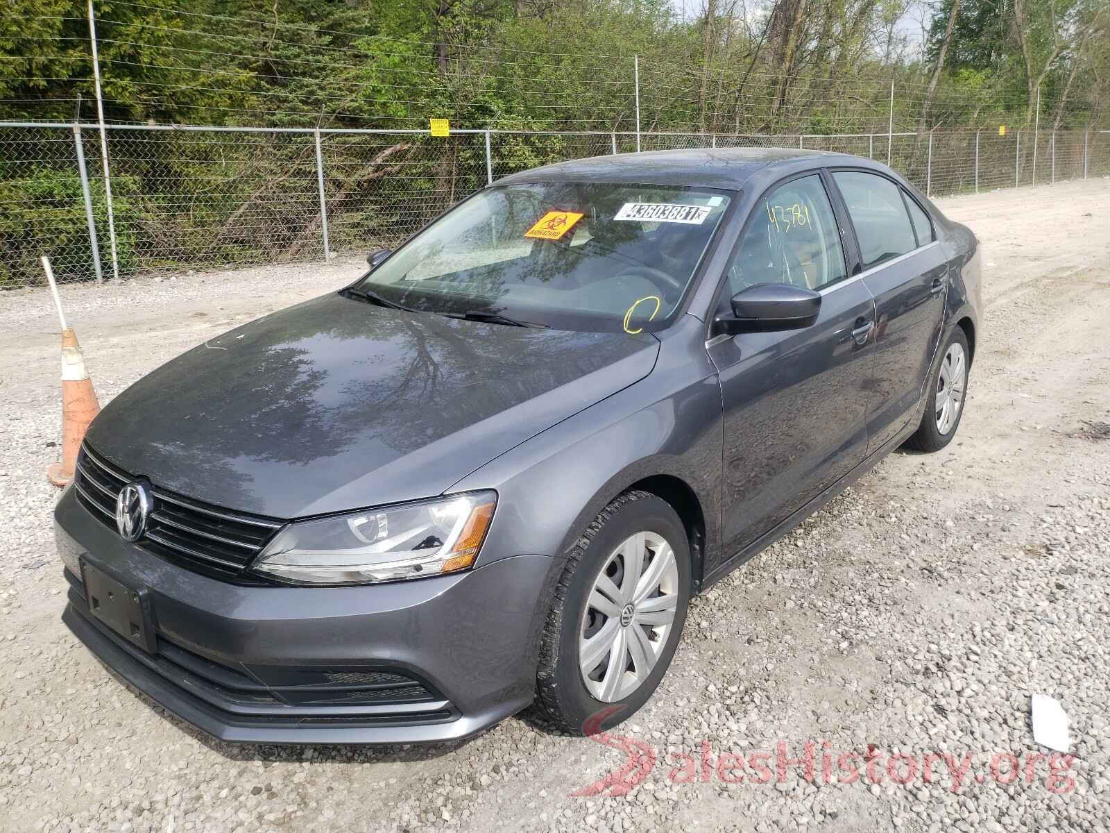 3VW167AJ2HM398434 2017 VOLKSWAGEN JETTA