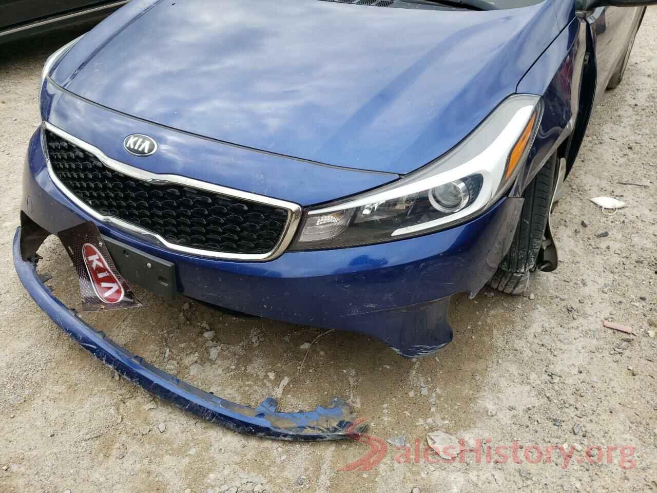 3KPFK4A76JE210523 2018 KIA FORTE