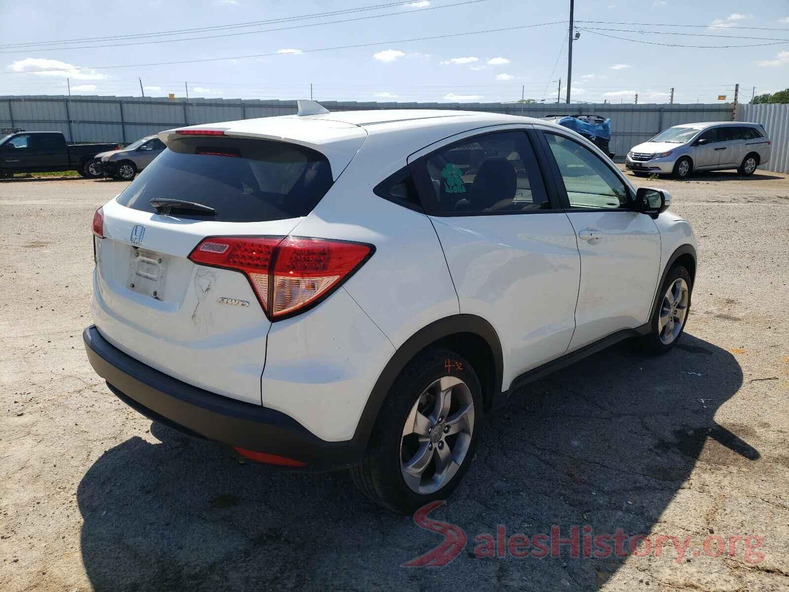 3CZRU6H5XHM724182 2017 HONDA HR-V