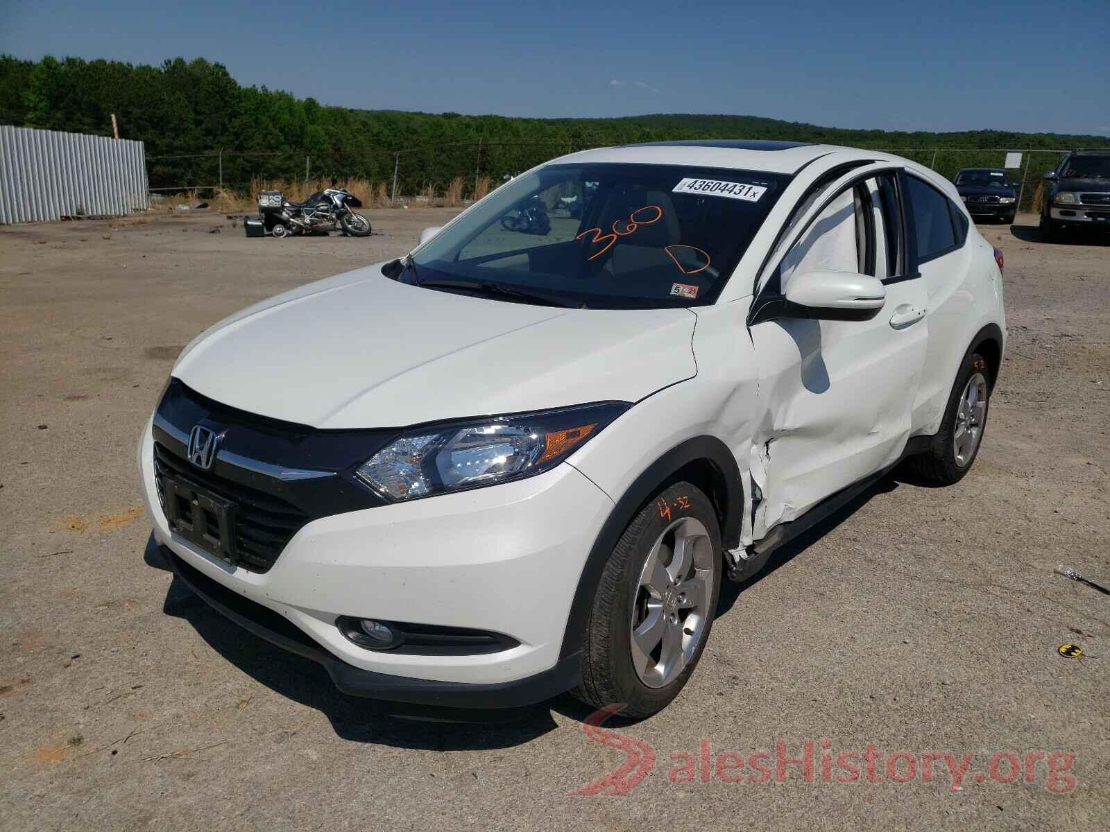 3CZRU6H5XHM724182 2017 HONDA HR-V