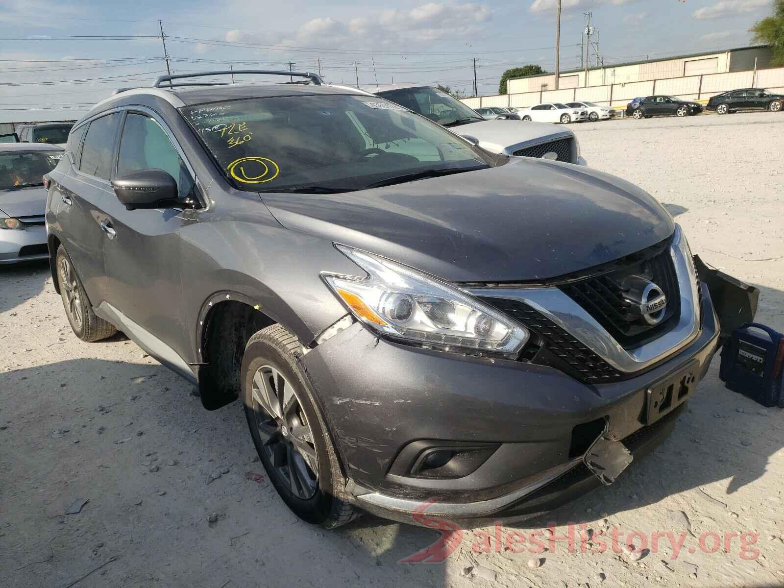 5N1AZ2MH2HN165029 2017 NISSAN MURANO