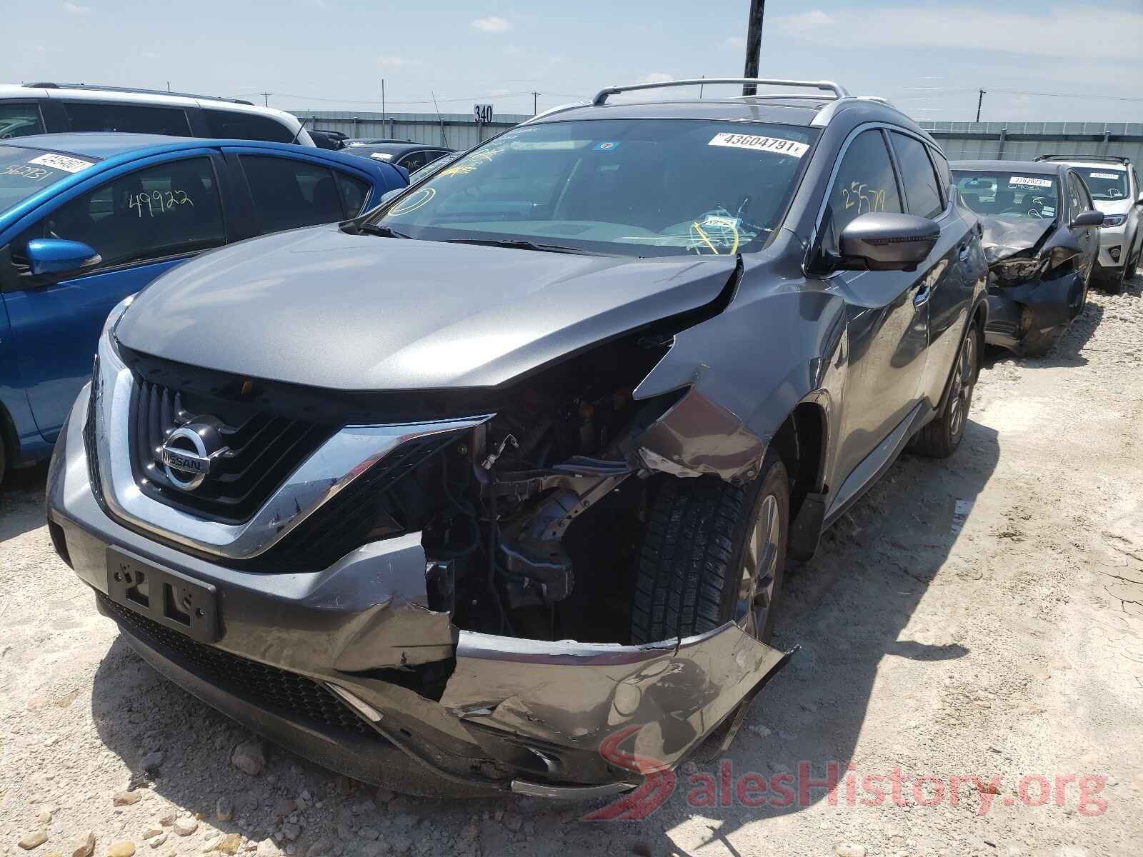 5N1AZ2MH2HN165029 2017 NISSAN MURANO