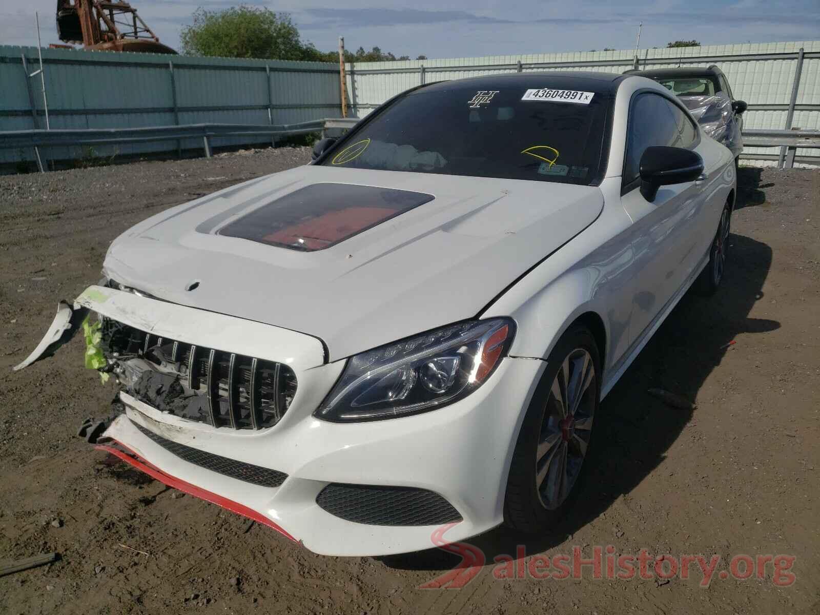 WDDWJ4KB7HF458257 2017 MERCEDES-BENZ C CLASS