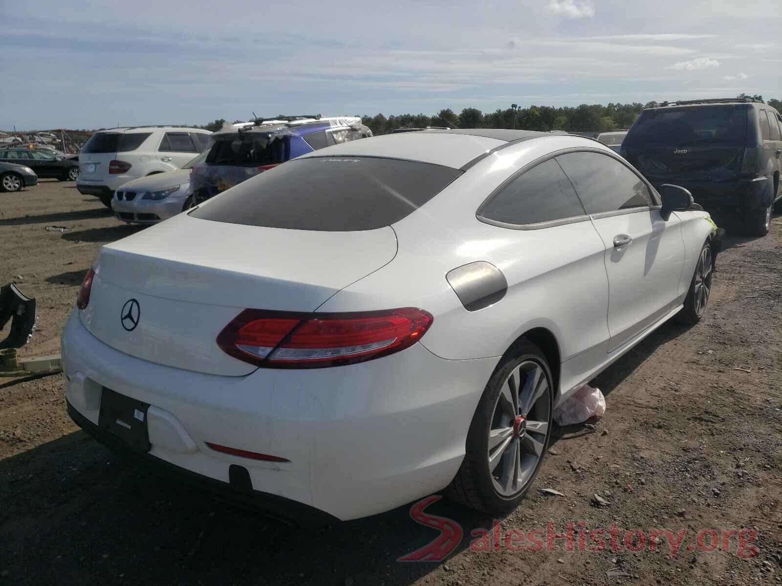 WDDWJ4KB7HF458257 2017 MERCEDES-BENZ C CLASS