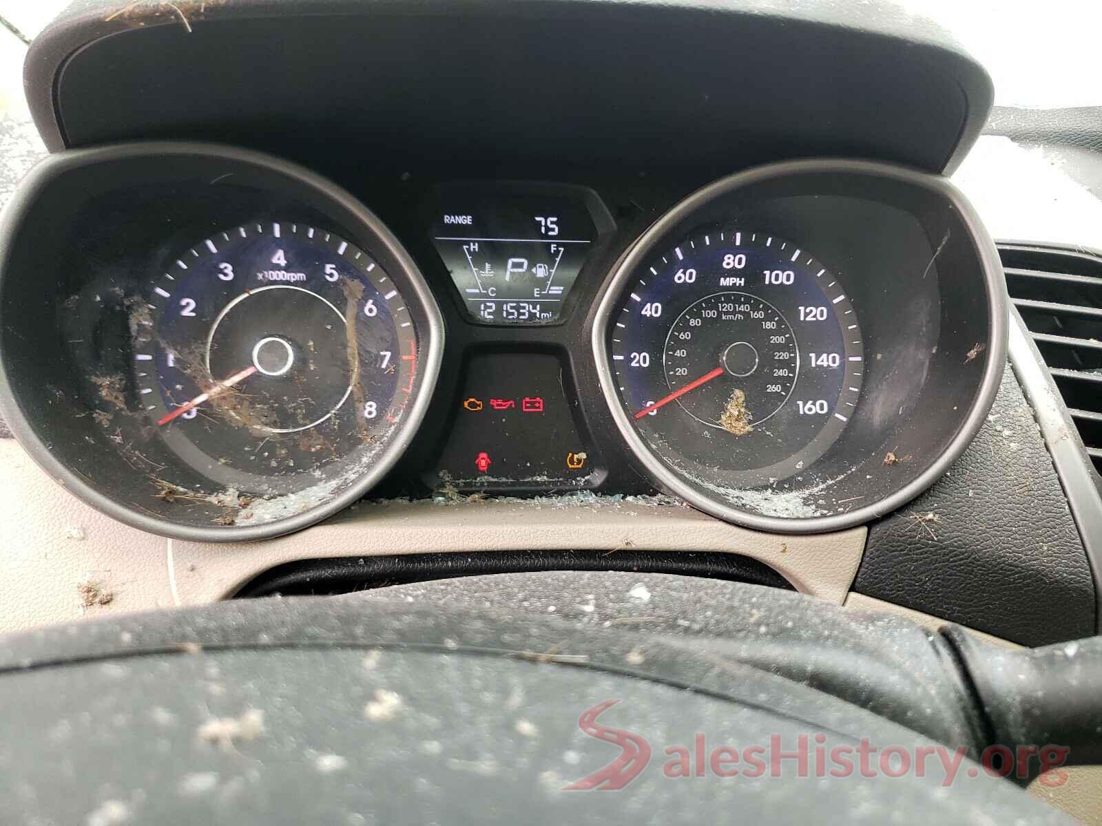 5NPDH4AE9GH740P80 2016 HYUNDAI ELANTRA