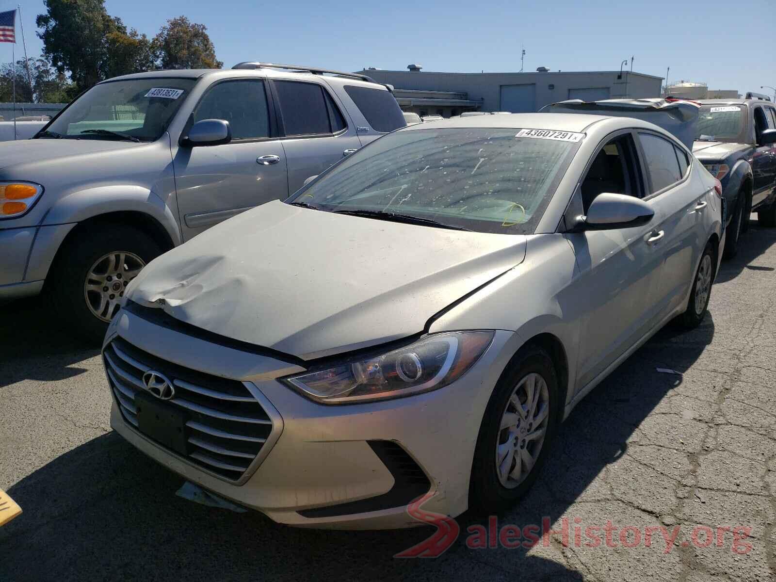 KMHD74LF7HU108541 2017 HYUNDAI ELANTRA