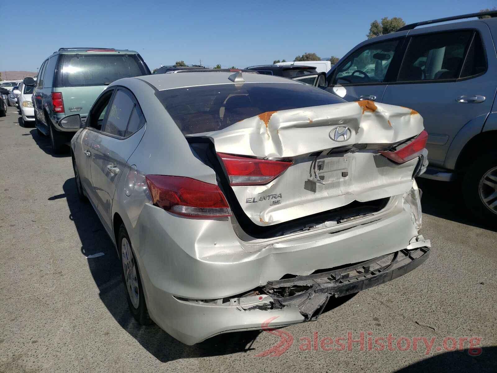 KMHD74LF7HU108541 2017 HYUNDAI ELANTRA