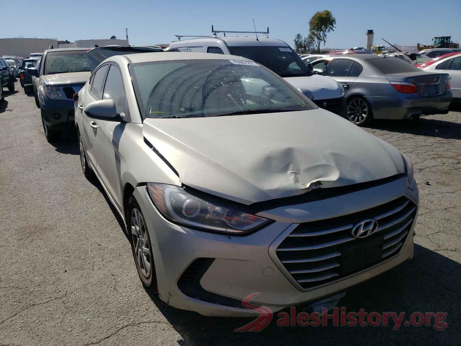 KMHD74LF7HU108541 2017 HYUNDAI ELANTRA