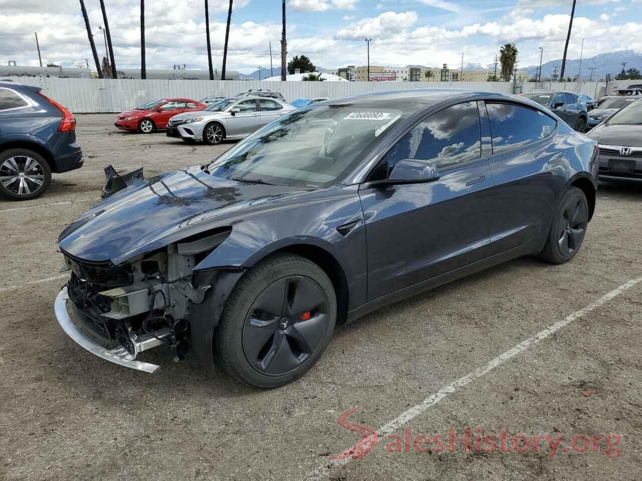 5YJ3E1ECXNF321768 2022 TESLA MODEL 3