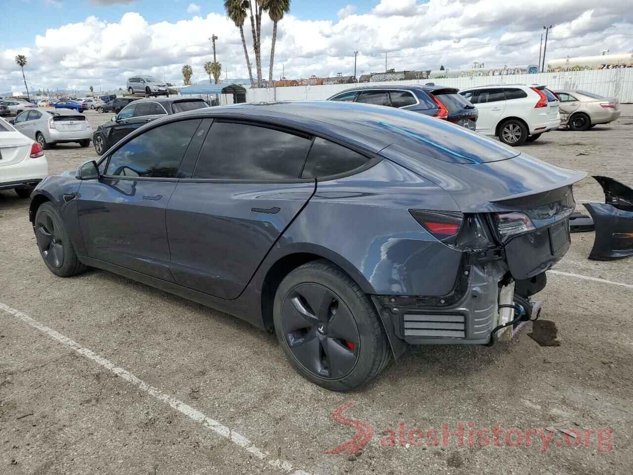 5YJ3E1ECXNF321768 2022 TESLA MODEL 3