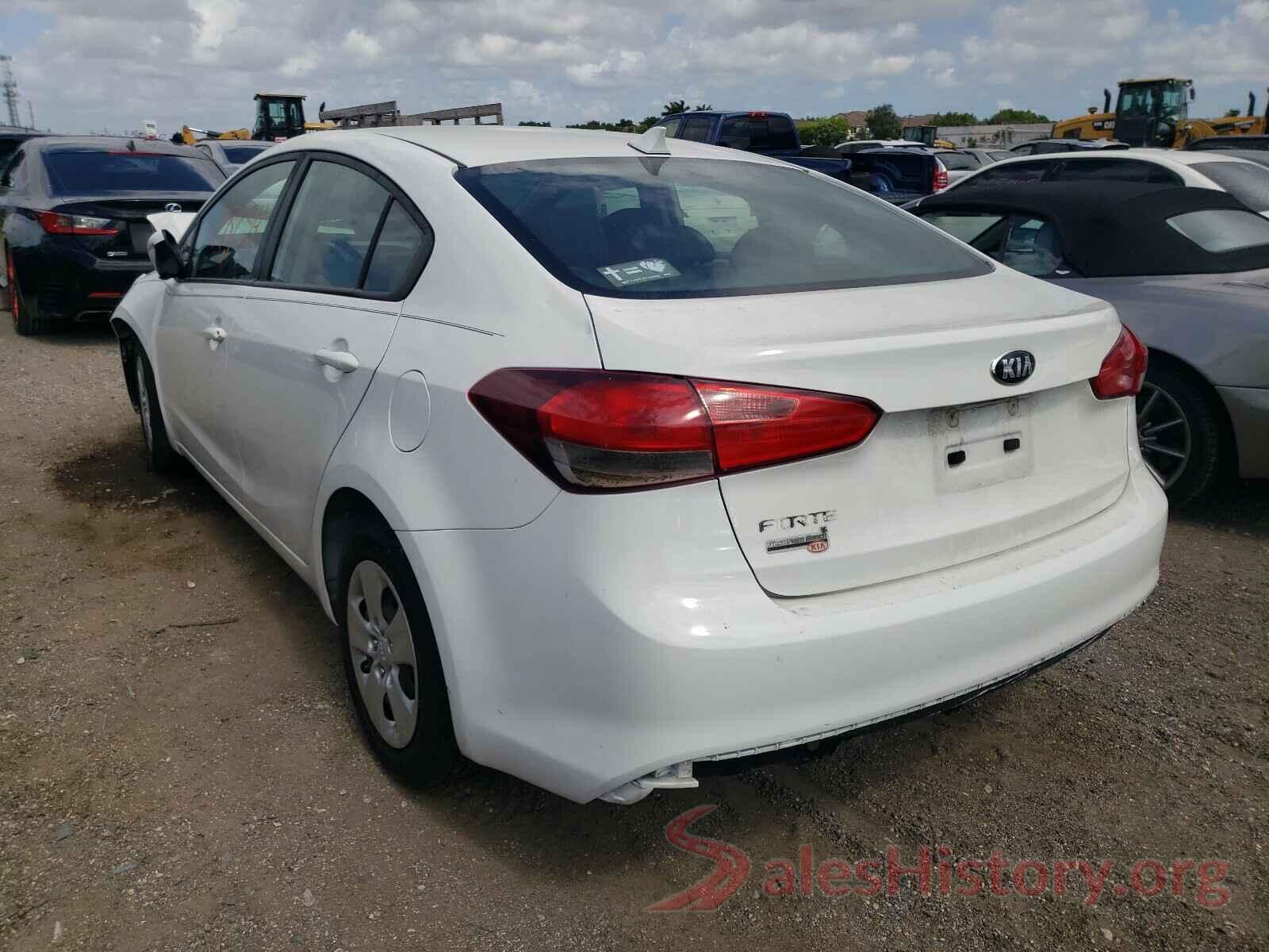 3KPFK4A7XJE234498 2018 KIA FORTE