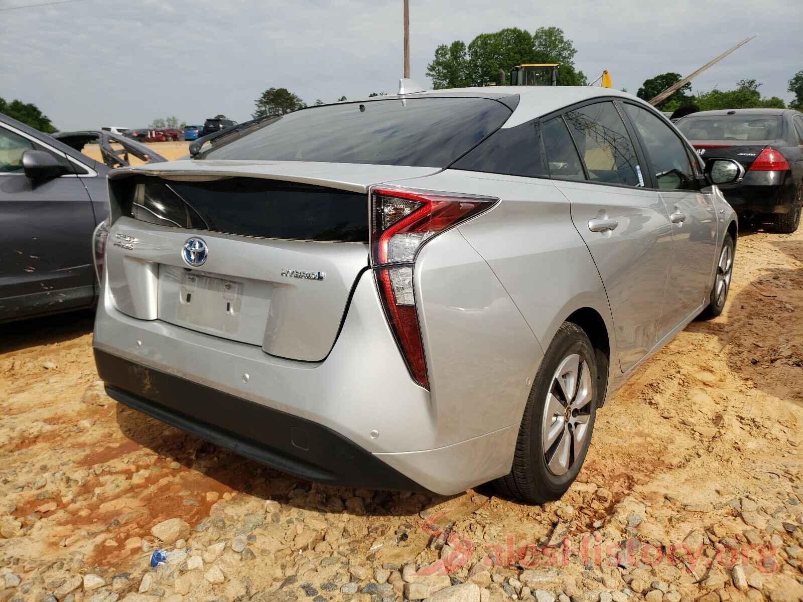 JTDKARFU6J3551845 2018 TOYOTA PRIUS