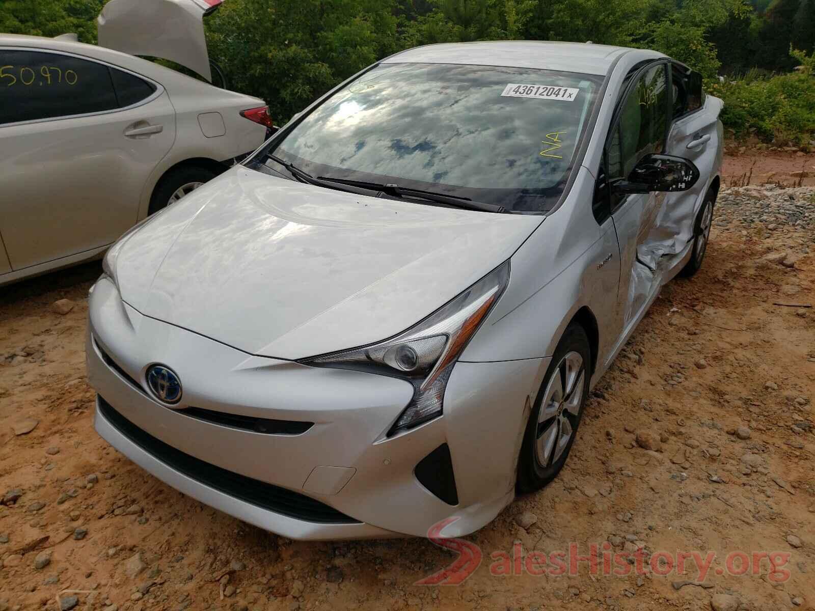 JTDKARFU6J3551845 2018 TOYOTA PRIUS