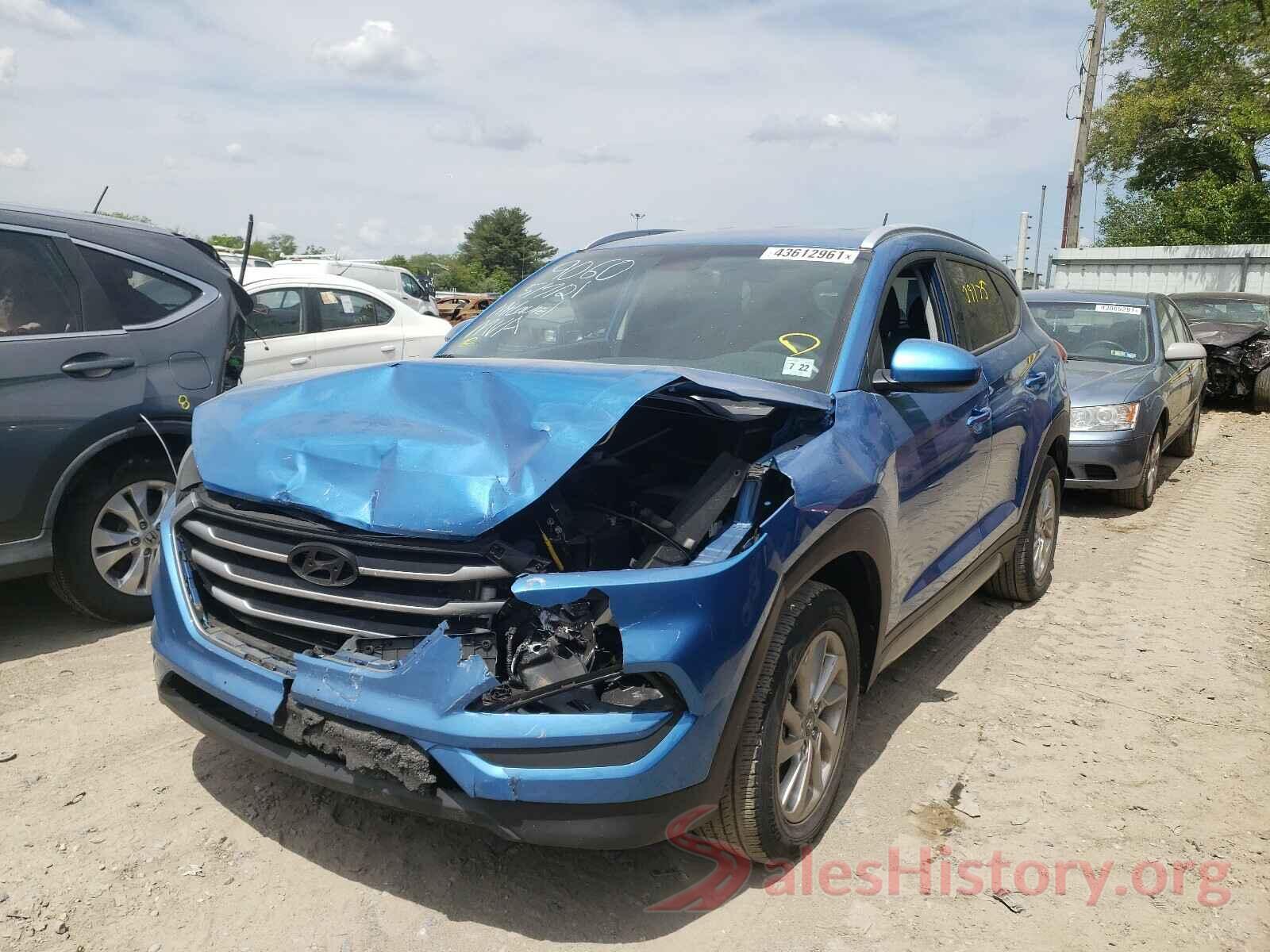 KM8J3CA48HU397696 2017 HYUNDAI TUCSON