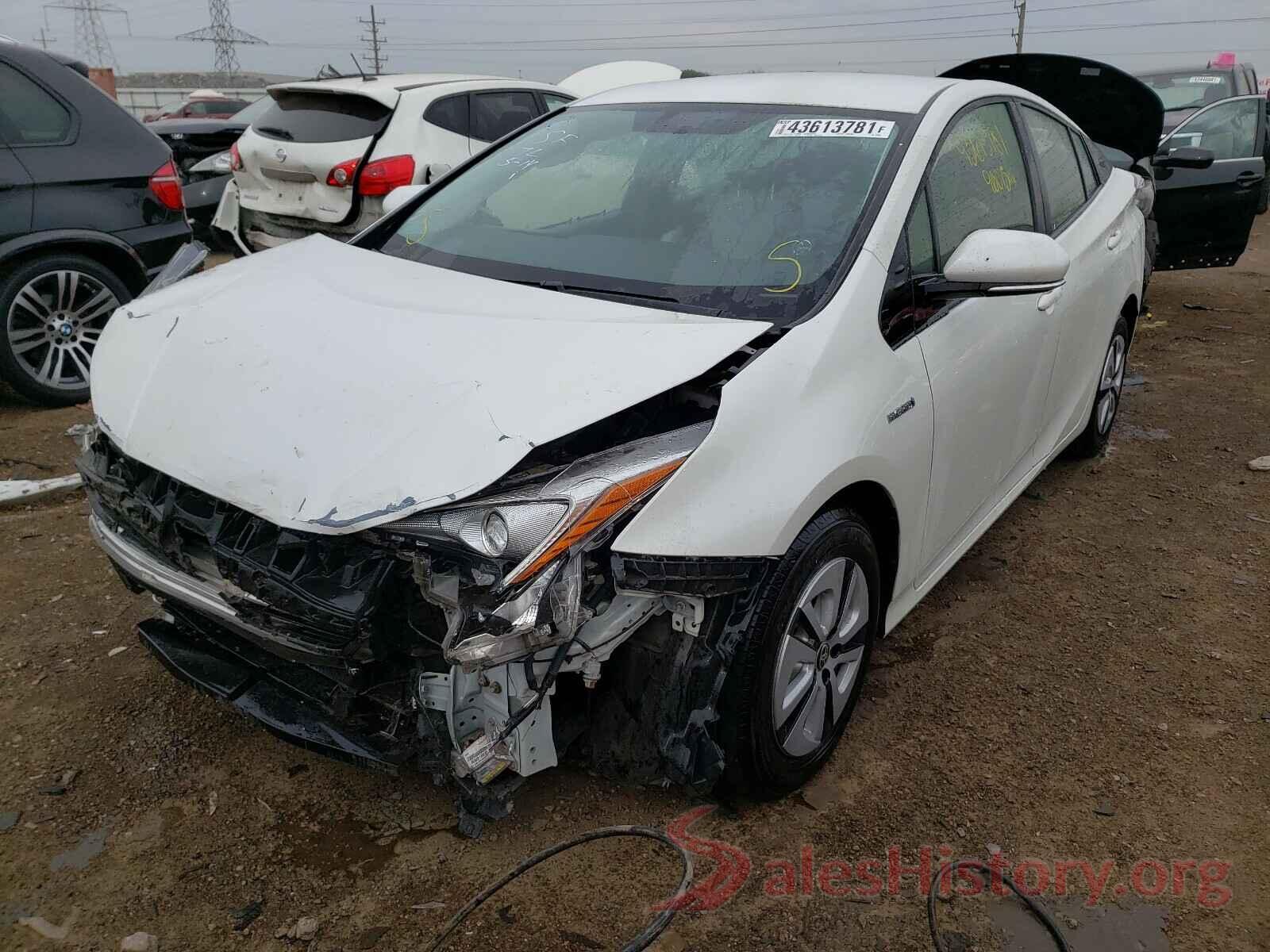 JTDKARFU1G3005060 2016 TOYOTA PRIUS