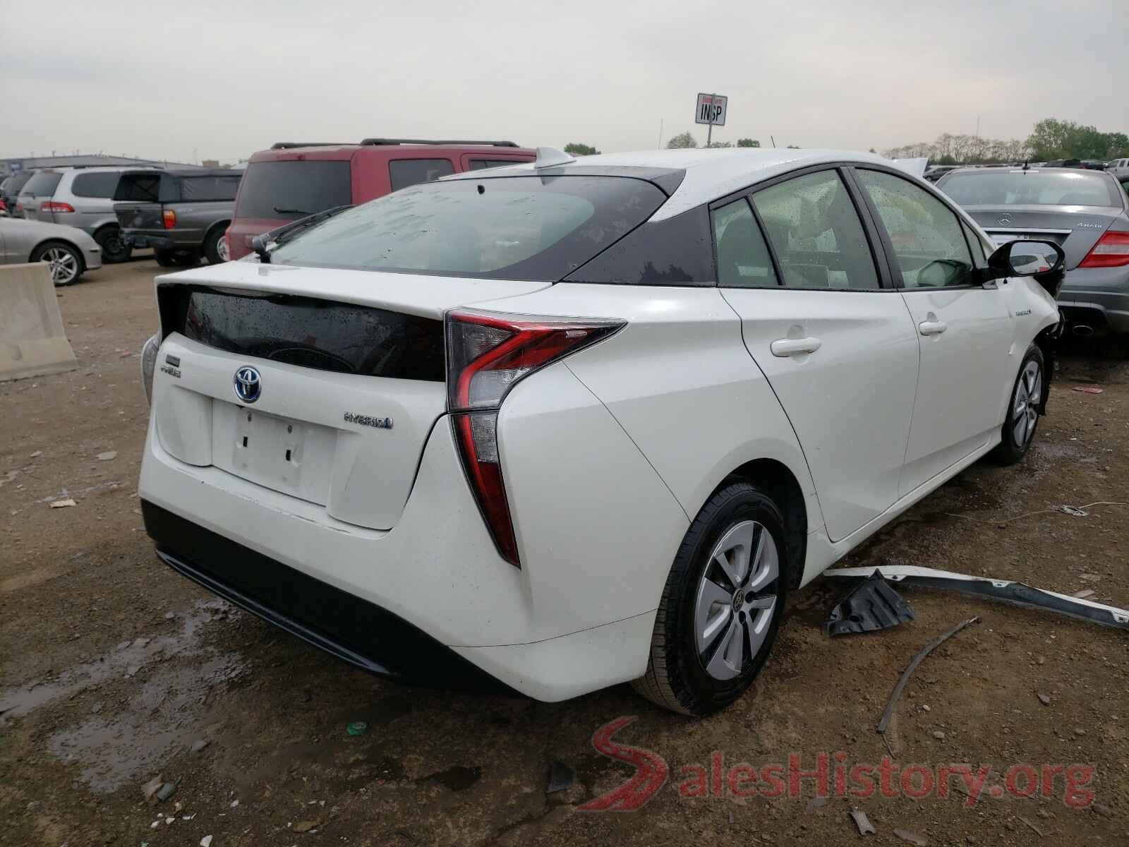 JTDKARFU1G3005060 2016 TOYOTA PRIUS