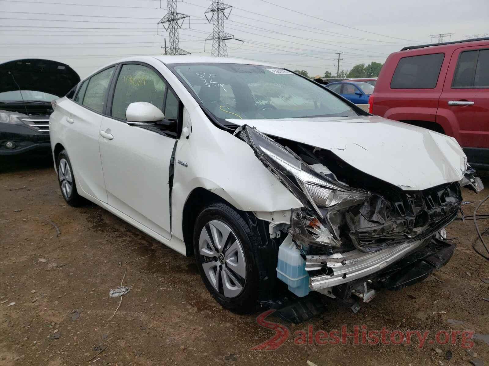 JTDKARFU1G3005060 2016 TOYOTA PRIUS