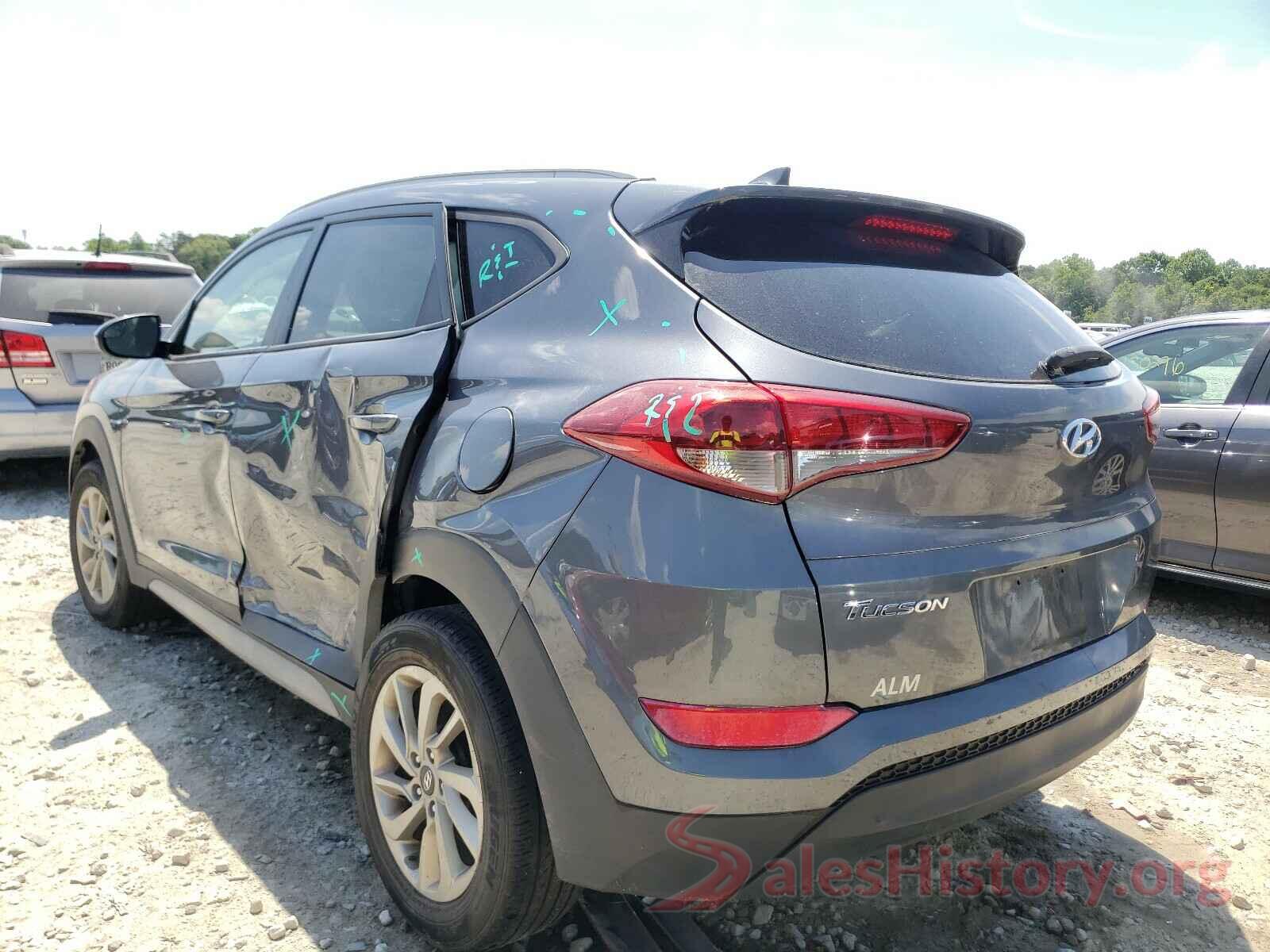 KM8J33A45JU615888 2018 HYUNDAI TUCSON