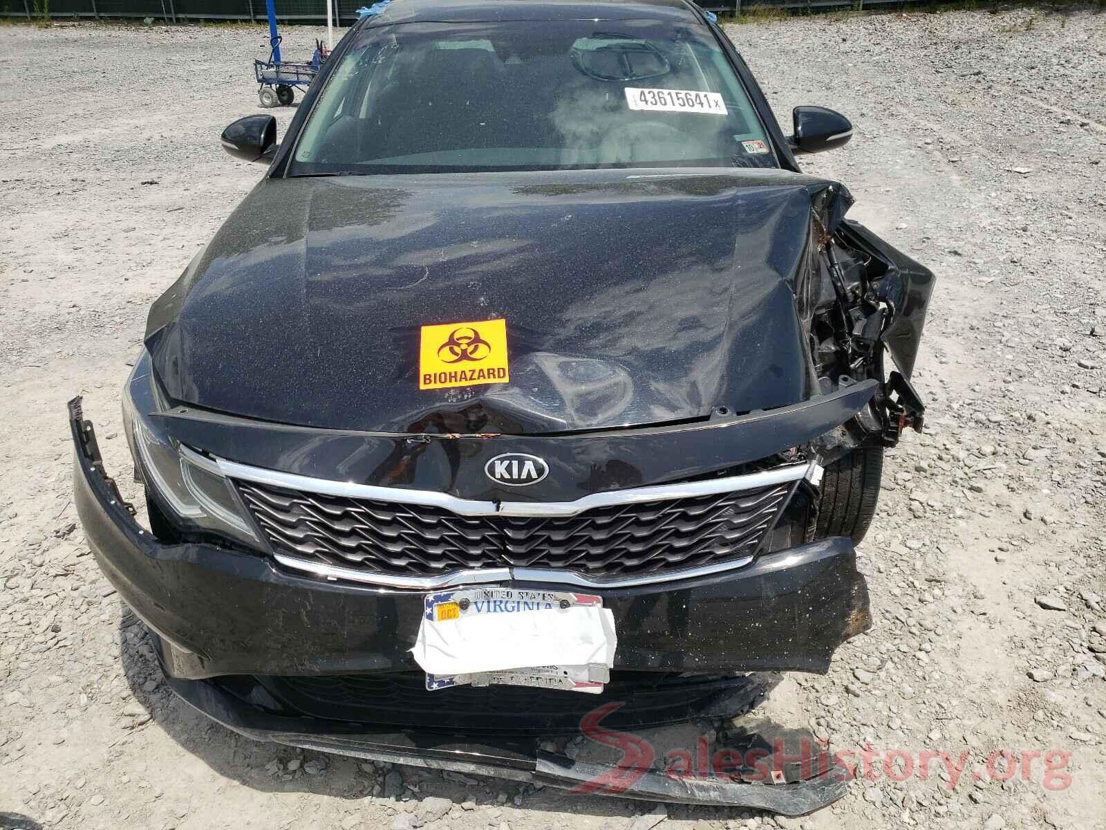 5XXGT4L30KG340575 2019 KIA OPTIMA