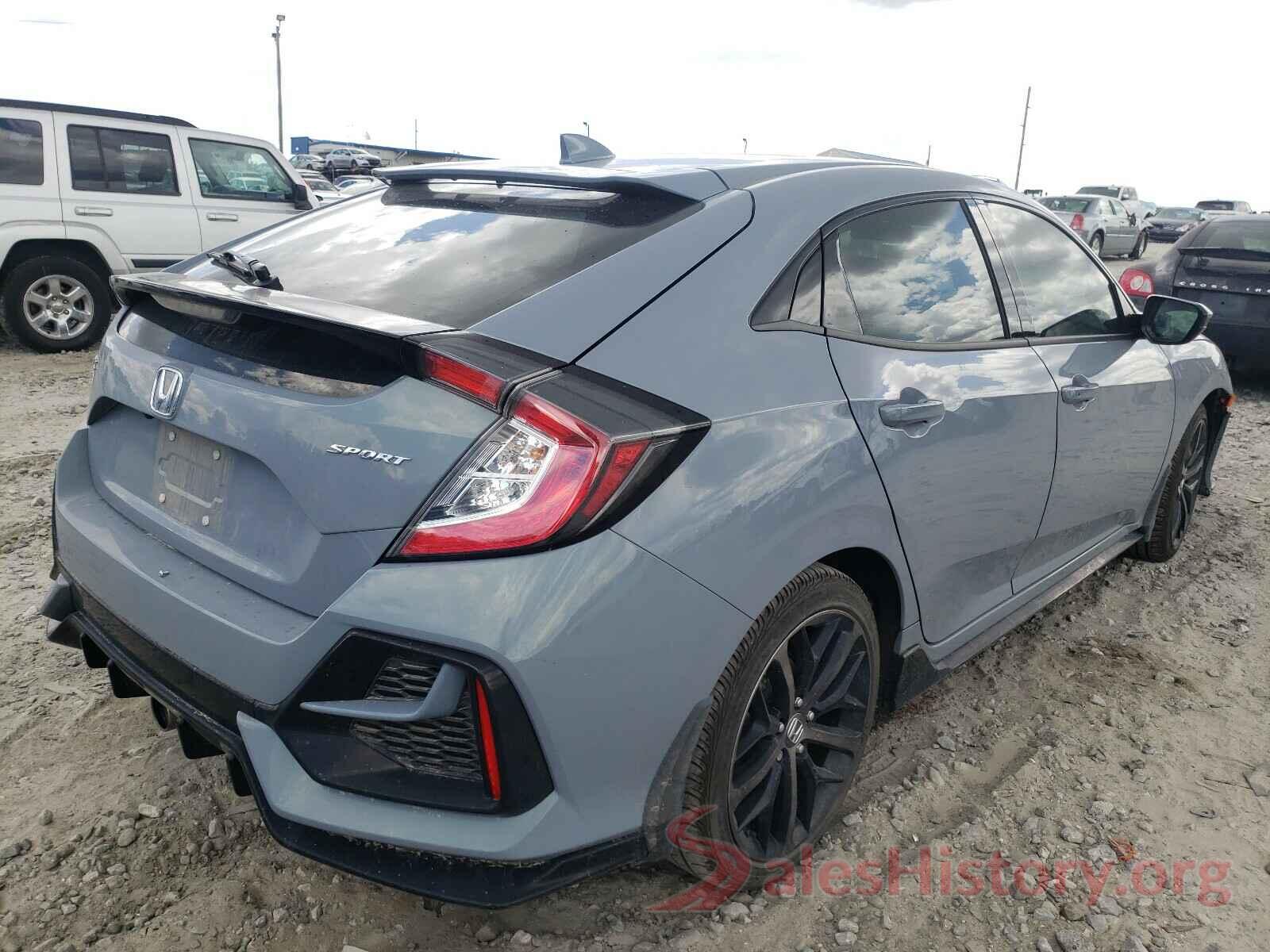 SHHFK7H41MU203716 2021 HONDA CIVIC