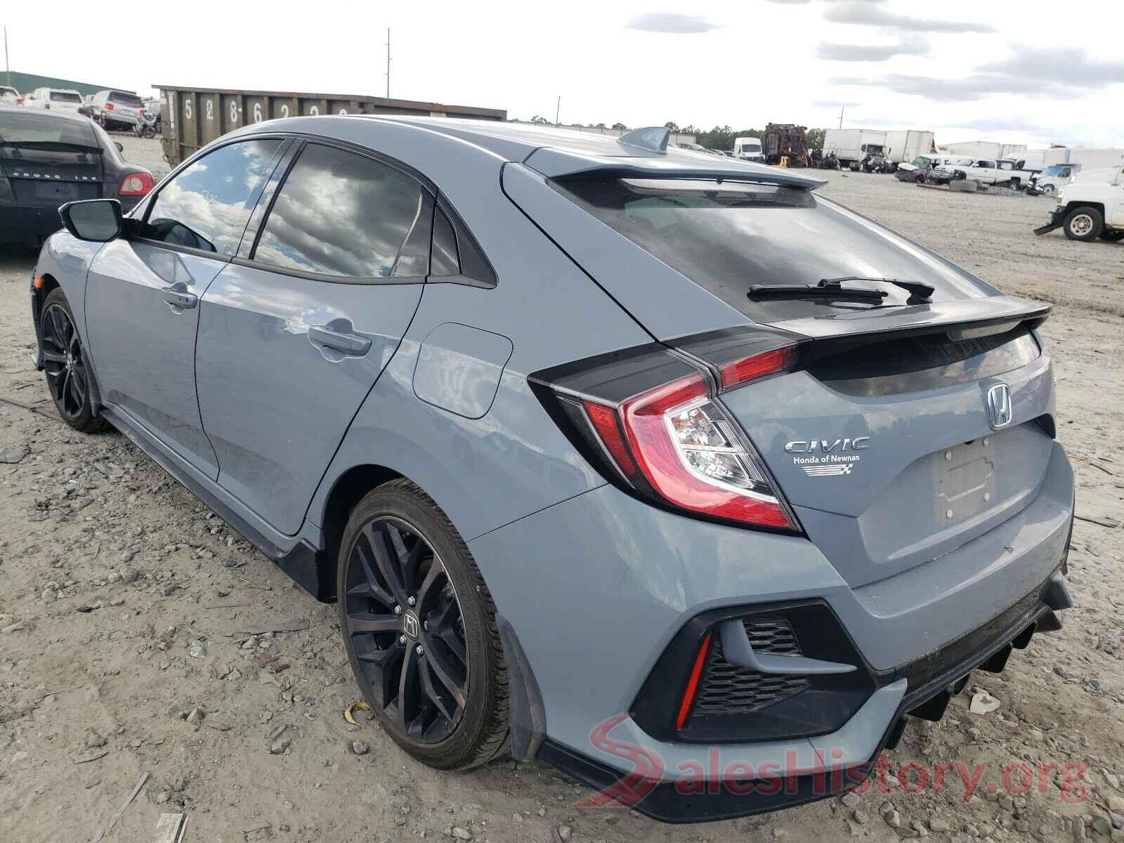 SHHFK7H41MU203716 2021 HONDA CIVIC