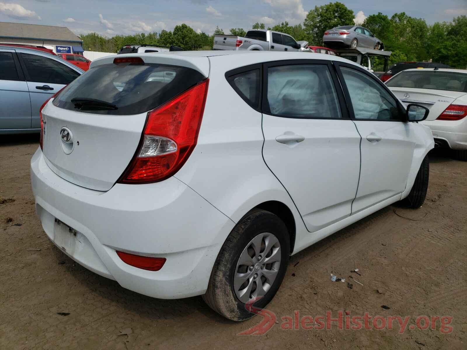 KMHCT5AE7GU253150 2016 HYUNDAI ACCENT