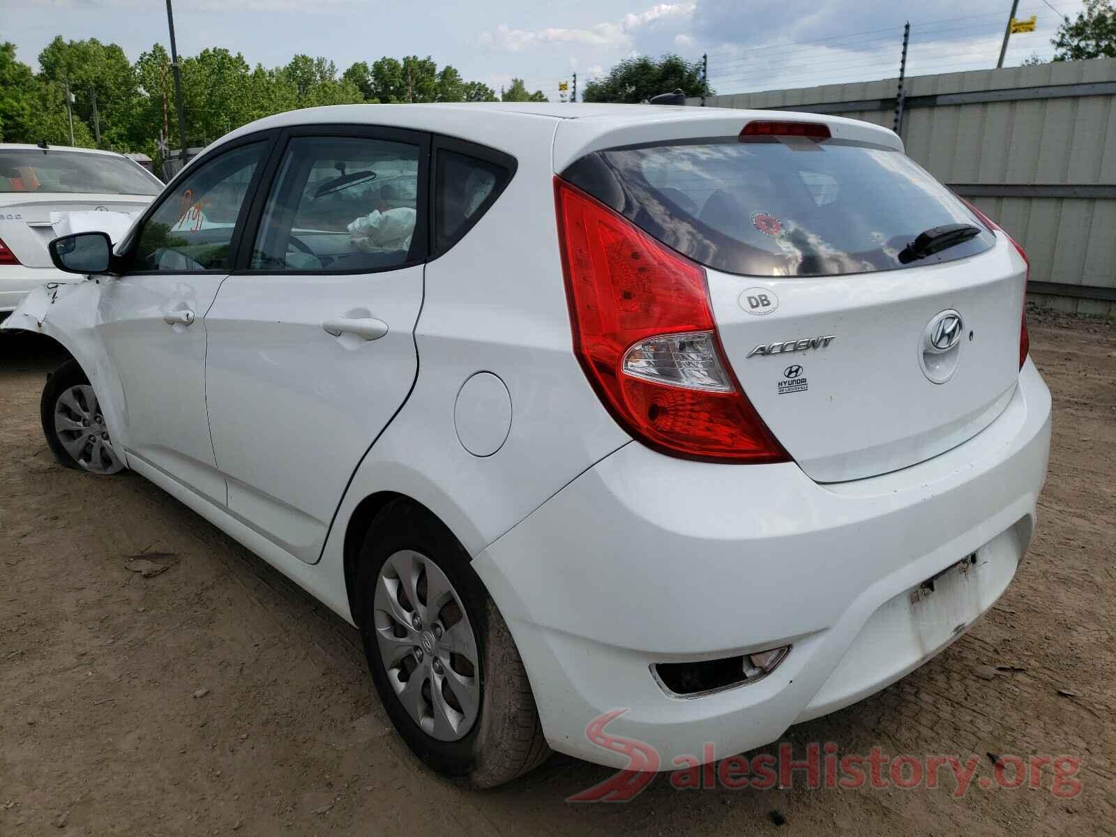 KMHCT5AE7GU253150 2016 HYUNDAI ACCENT