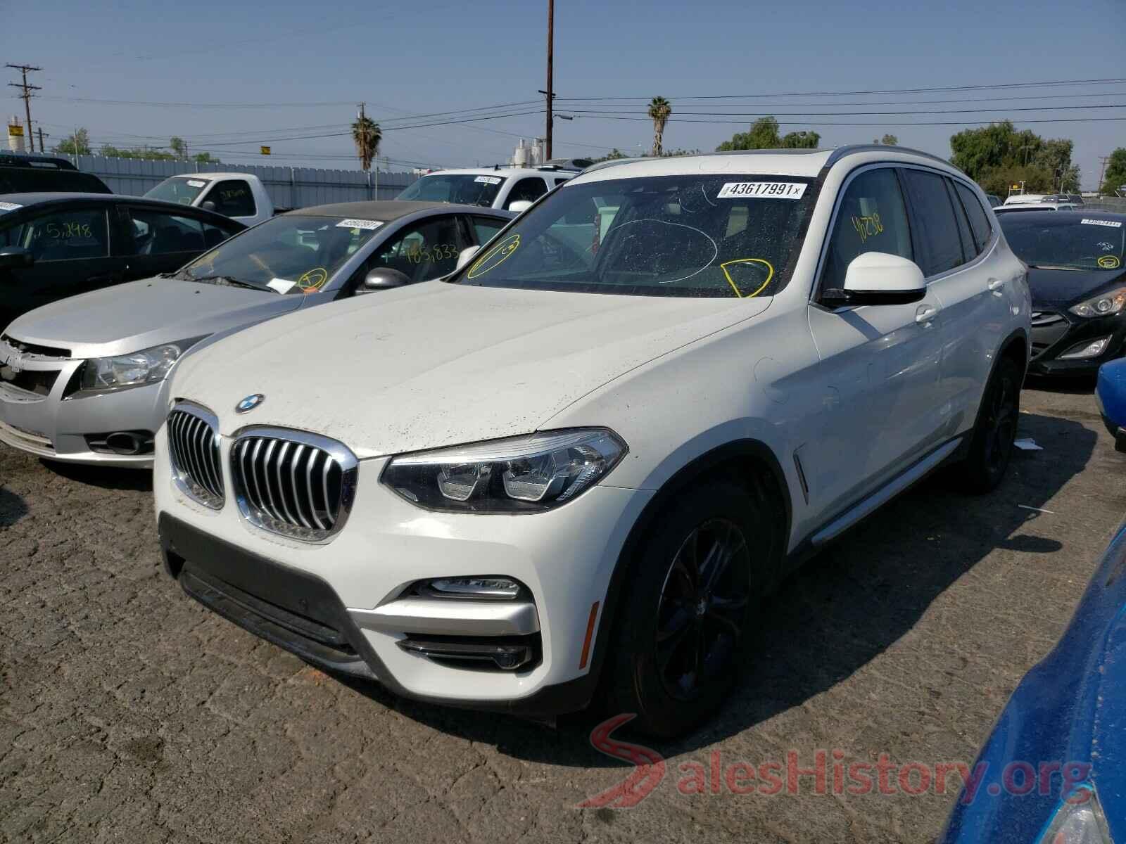 5UXTR7C52KLF24871 2019 BMW X3