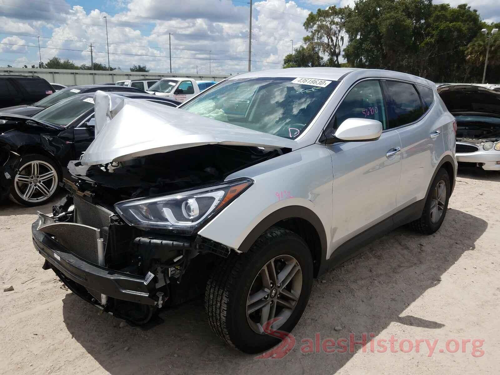 5XYZTDLB5JG546372 2018 HYUNDAI SANTA FE