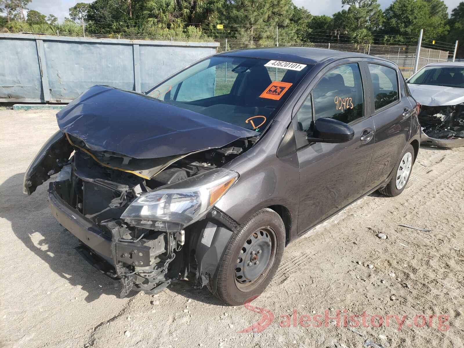 VNKKTUD34HA073087 2017 TOYOTA YARIS