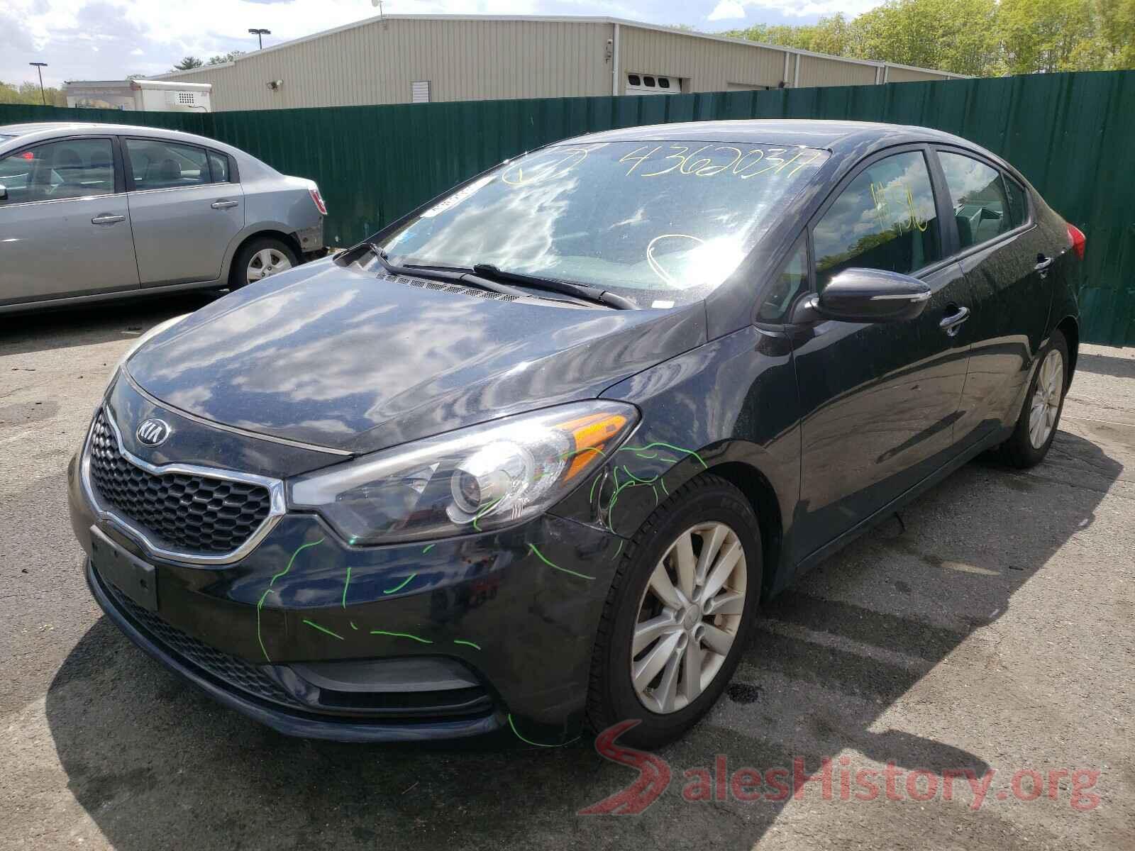 KNAFX4A66G5439651 2016 KIA FORTE